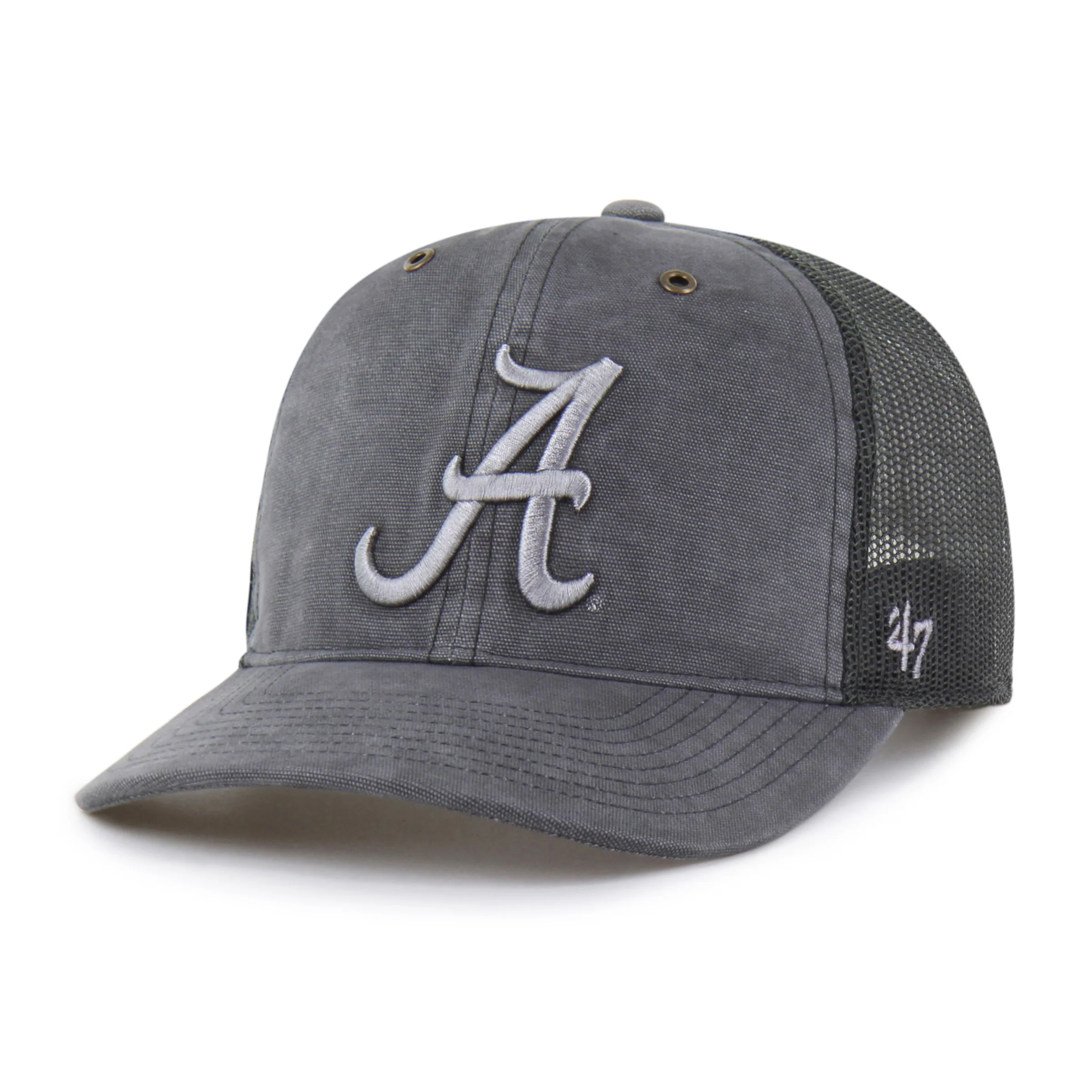 ALABAMA CRIMSON TIDE CARHARTT DYED '47 TRUCKER RF RELAXED FIT - Image 4