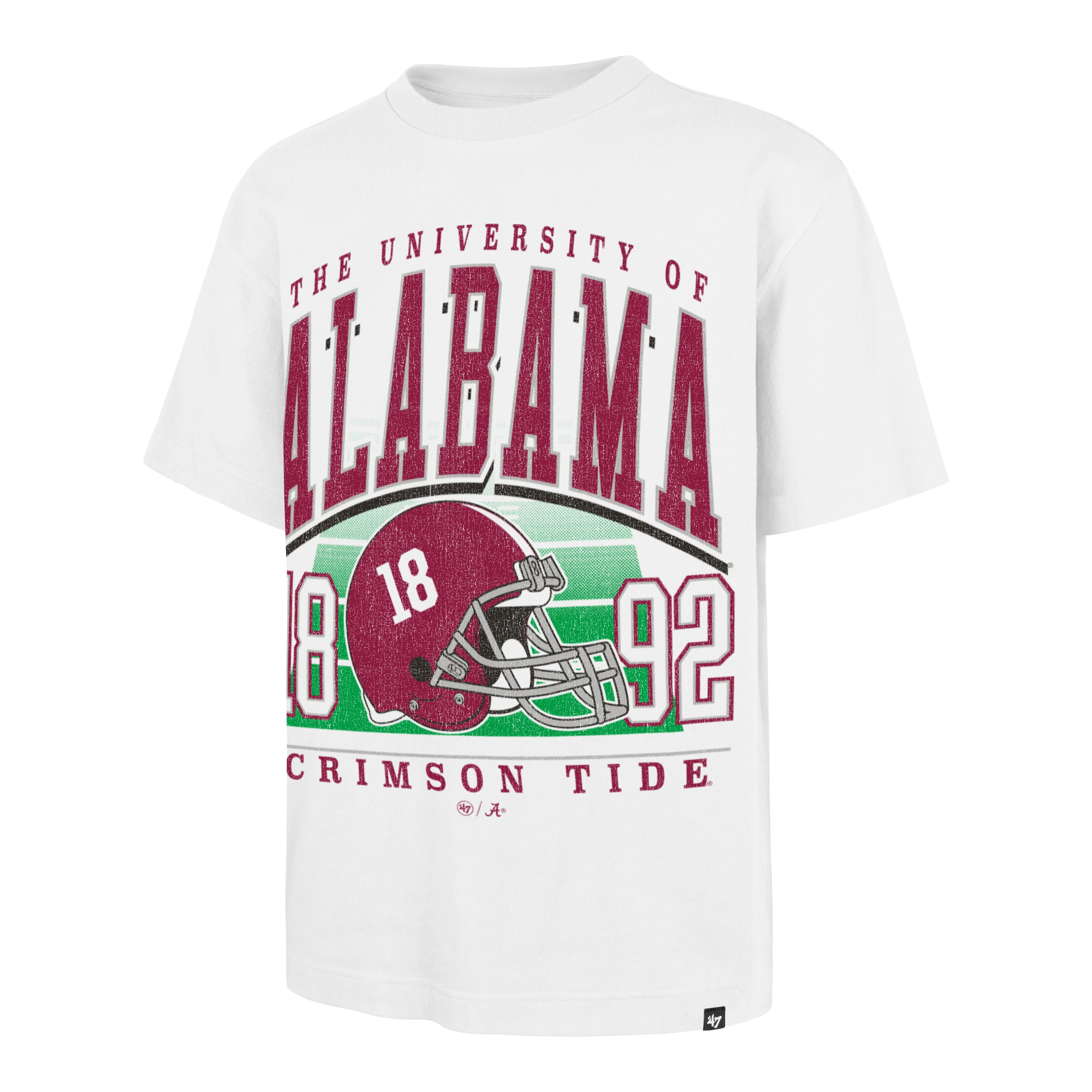 ALABAMA CRIMSON TIDE FIELD GENERAL '47 FOUNDATION TEE