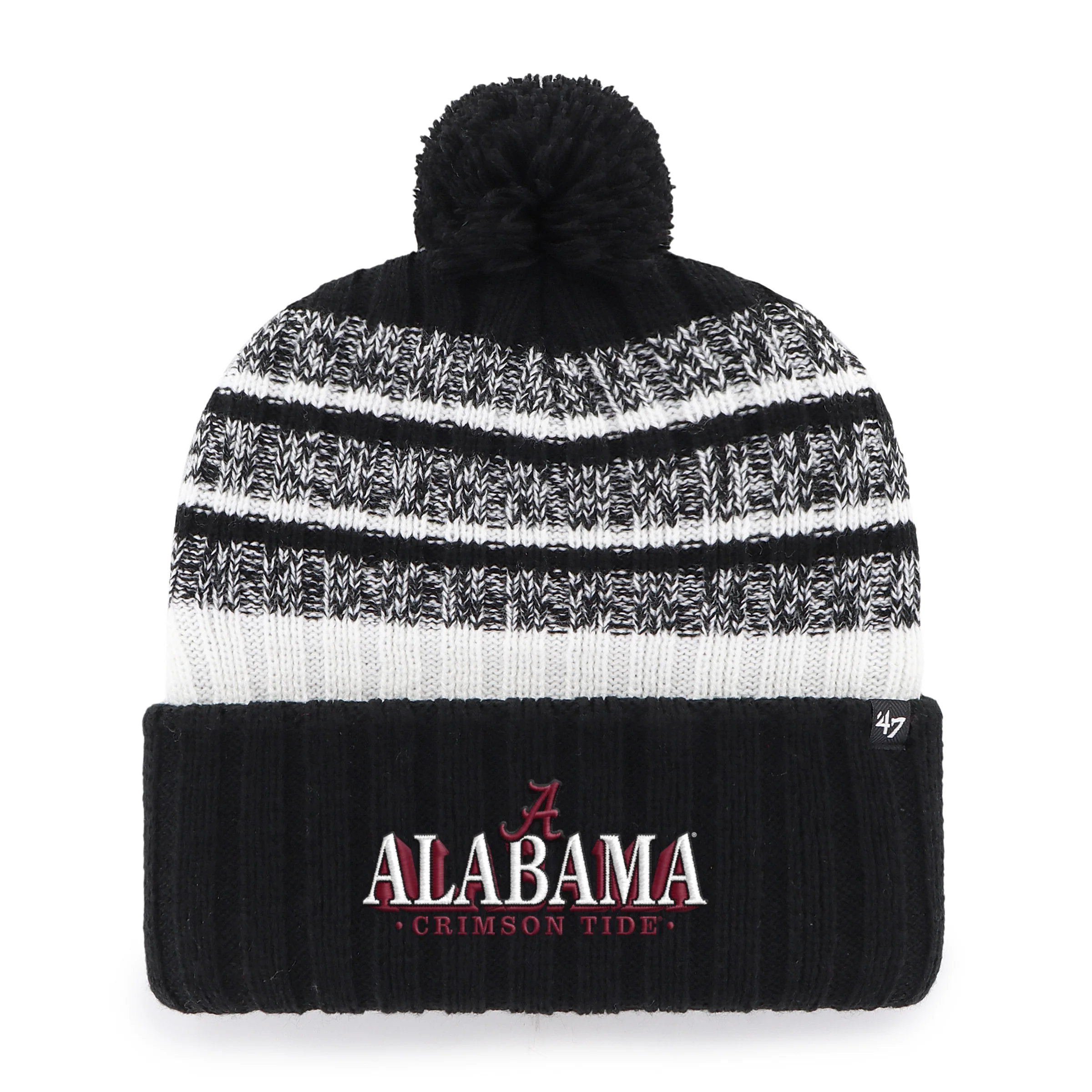 ALABAMA CRIMSON TIDE GRAPHIC TAVERN '47 CUFF KNIT