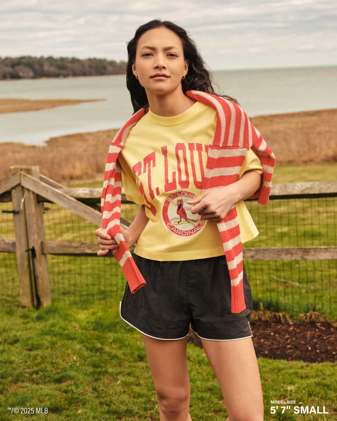 ALABAMA CRIMSON TIDE SHALE '47 MONTAUK CROP TEE WOMENS - Image 3