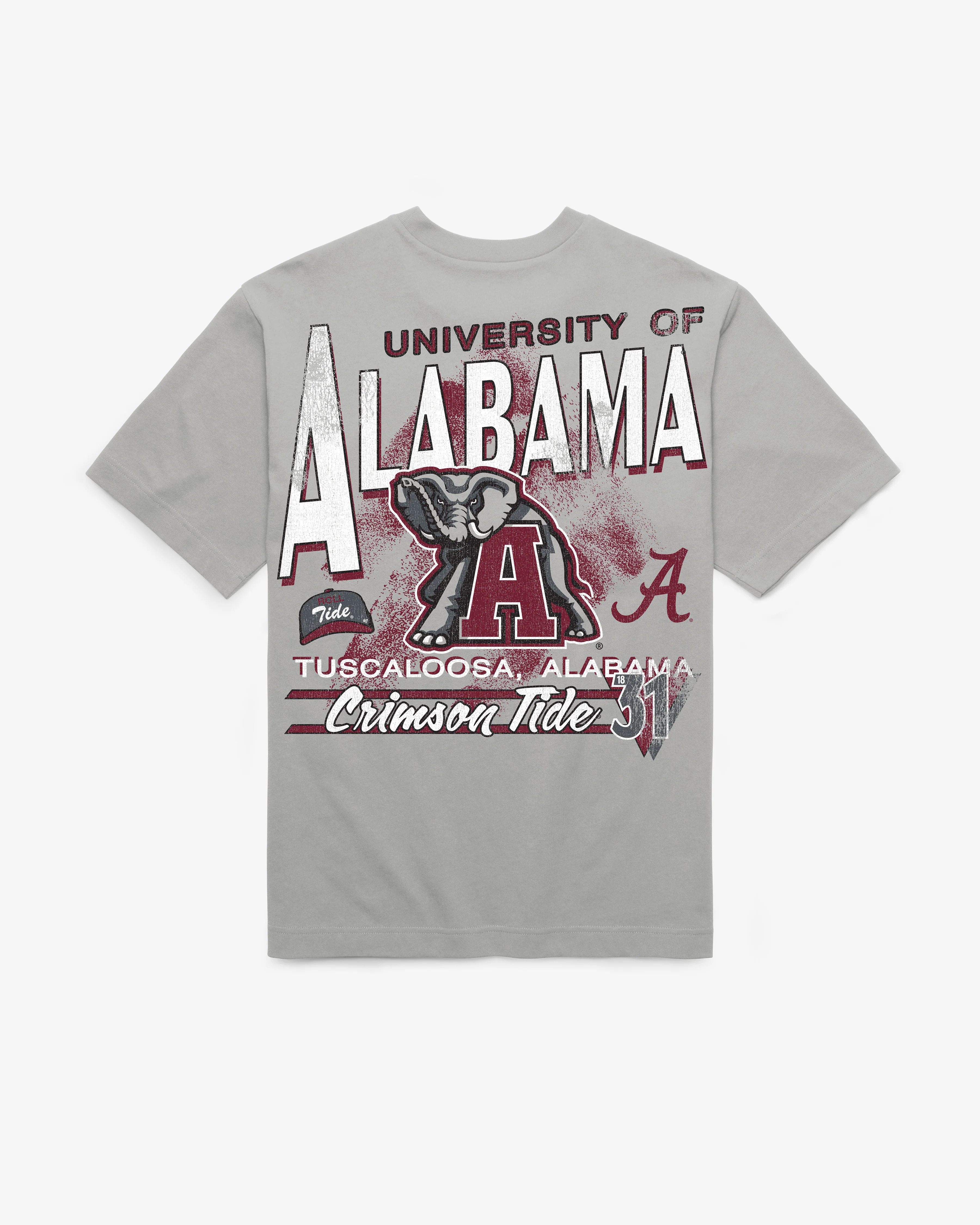 ALABAMA CRIMSON TIDE UNDER BAR '47 FOUNDATION TEE - Image 2