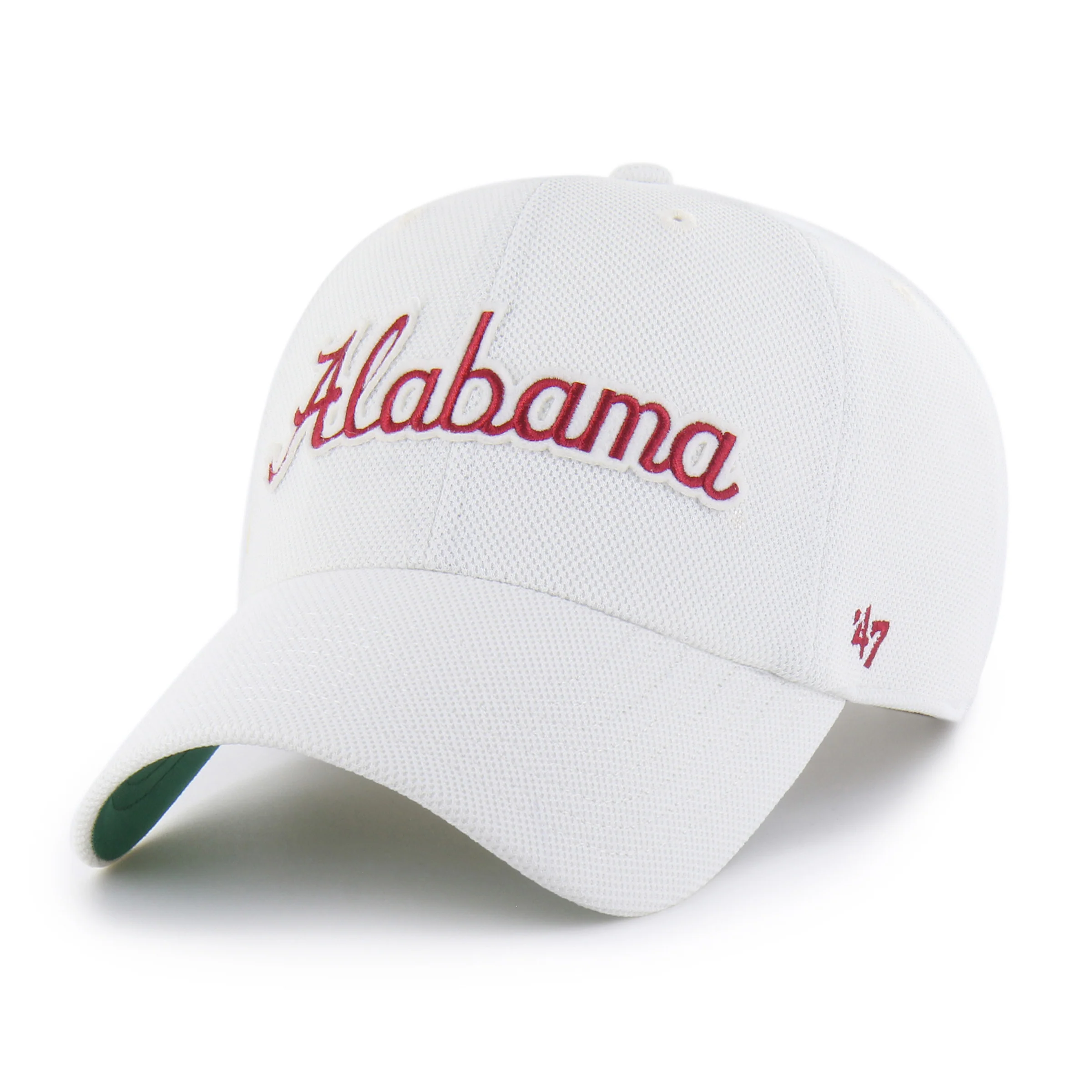 ALABAMA CRIMSON TIDE VINTAGE GRANDSTAND PIQUE SCRIPT '47 CLEAN UP