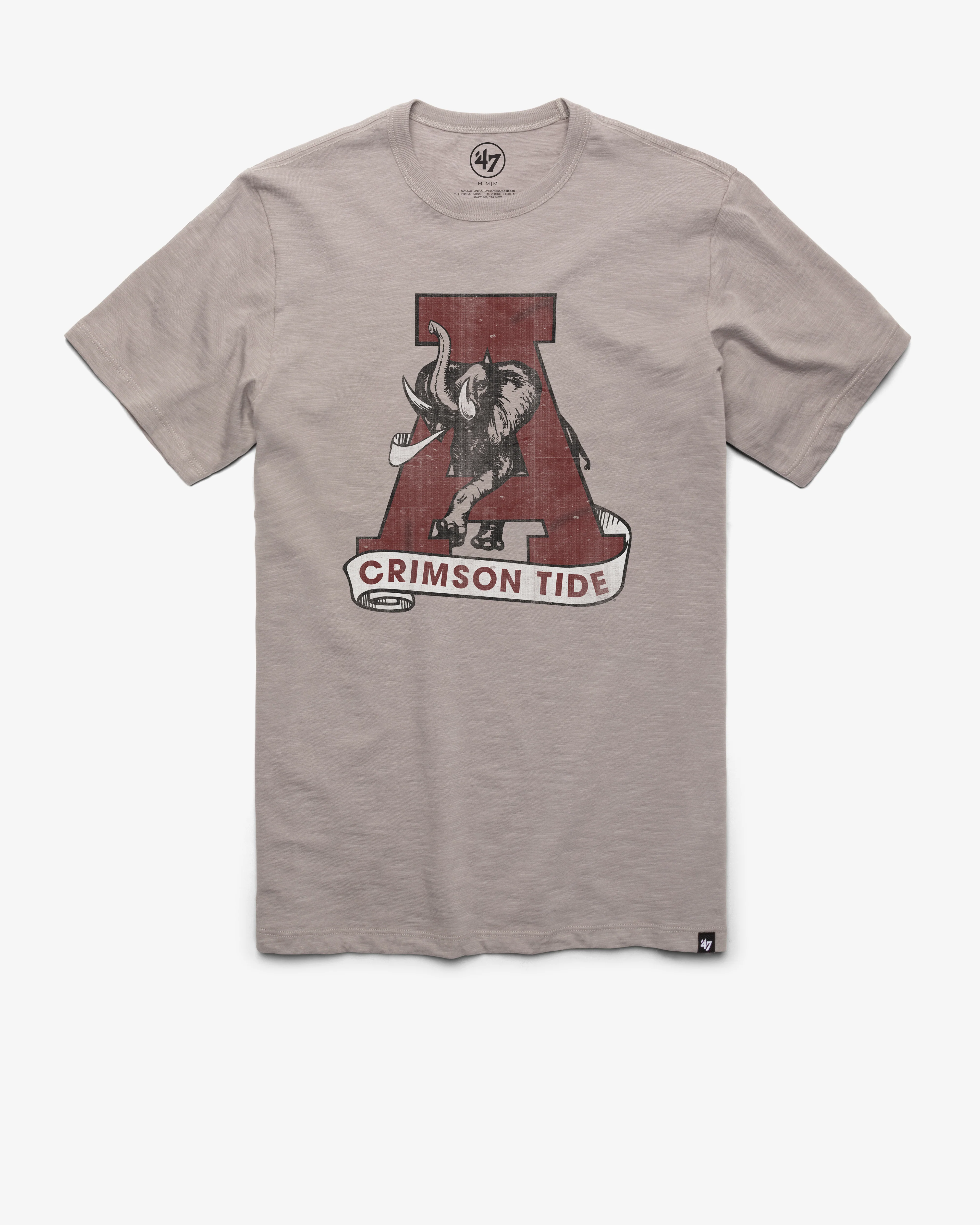 ALABAMA CRIMSON TIDE VINTAGE GRIT '47 SCRUM TEE