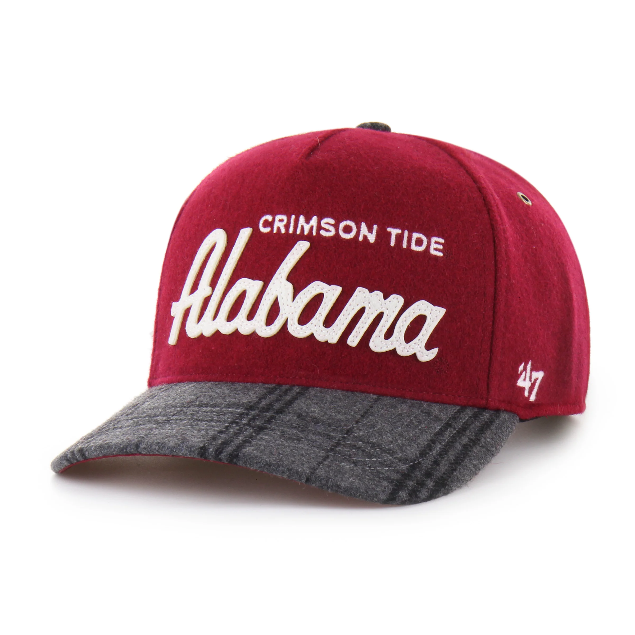 ALABAMA CRIMSON TIDE WINDOWPANE PLAID '47 HITCH RF RELAXED FIT - Image 5