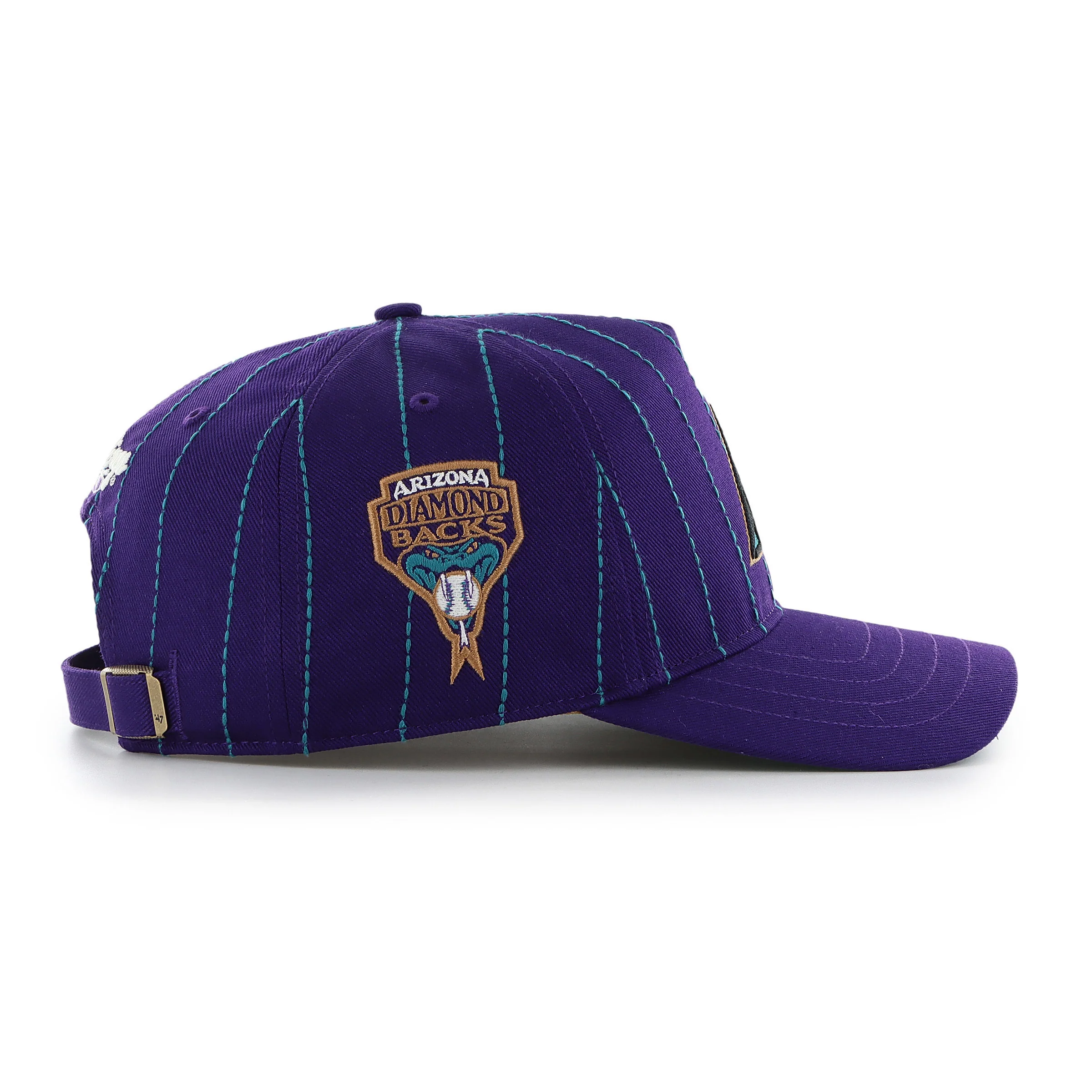 ARIZONA DIAMONDBACKS COOPERSTOWN RAWLINGS PINSTRIPE '47 HITCH - Image 3
