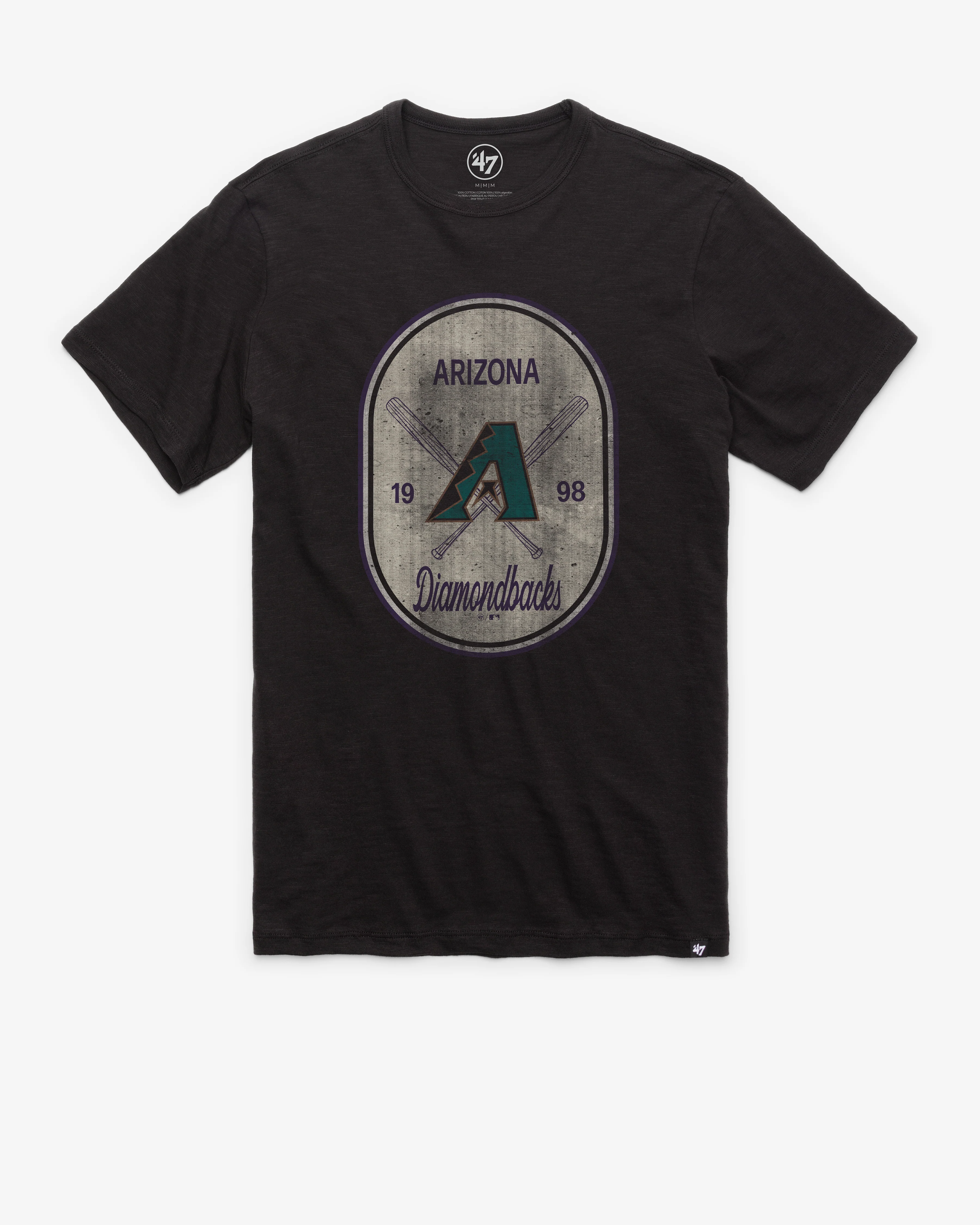 ARIZONA DIAMONDBACKS COOPERSTOWN CROSS PATCH '47 SCRUM TEE
