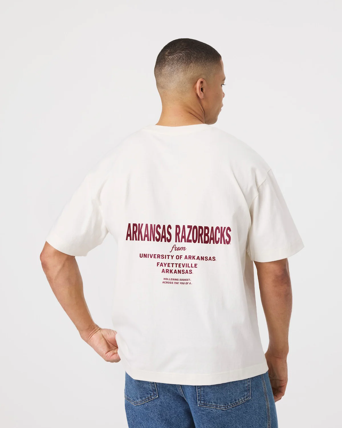ARKANSAS RAZORBACKS LEON '47 FOUNDATION TEE - Image 2