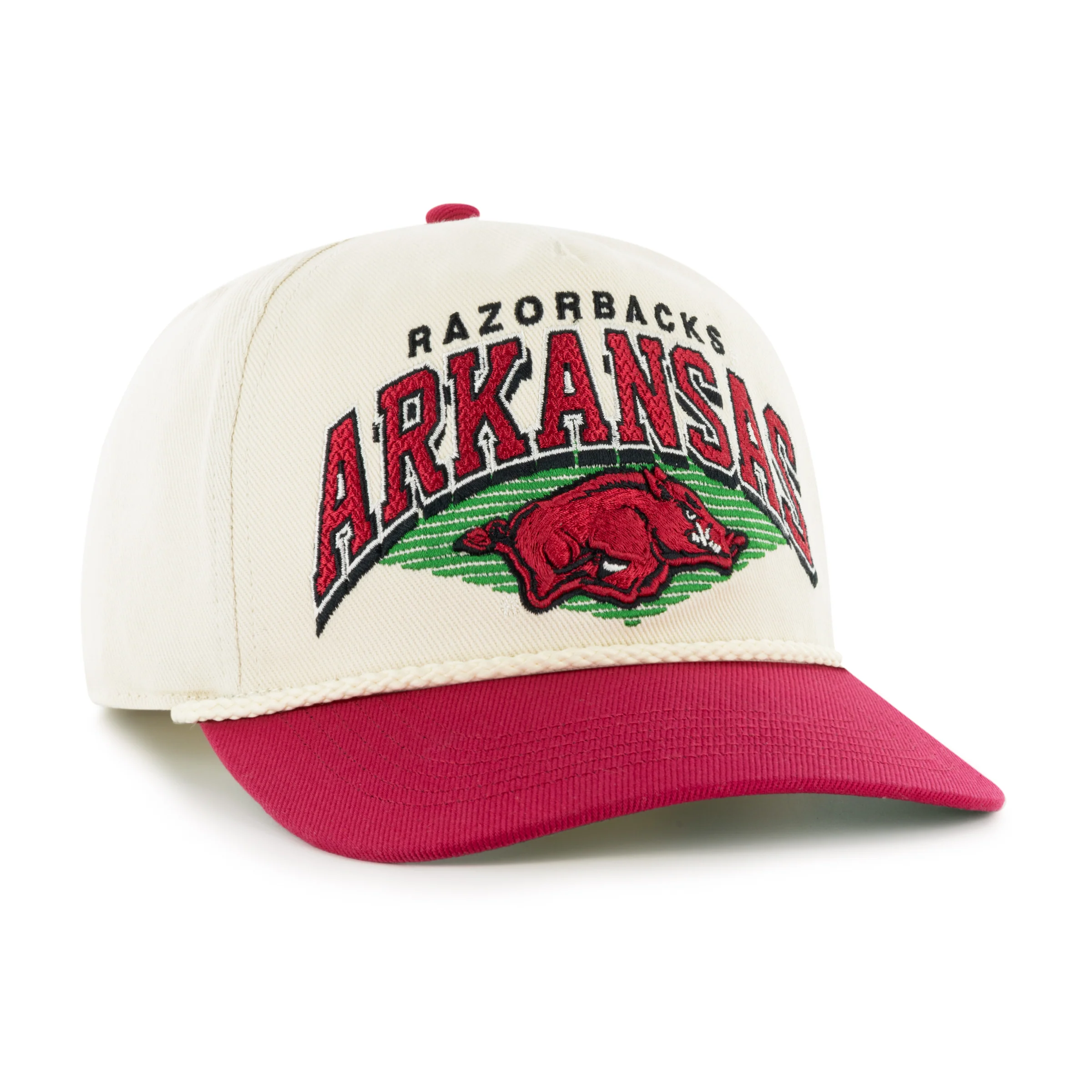 ARKANSAS RAZORBACKS POMONA TWO TONE ROPE '47 HITCH - Image 3