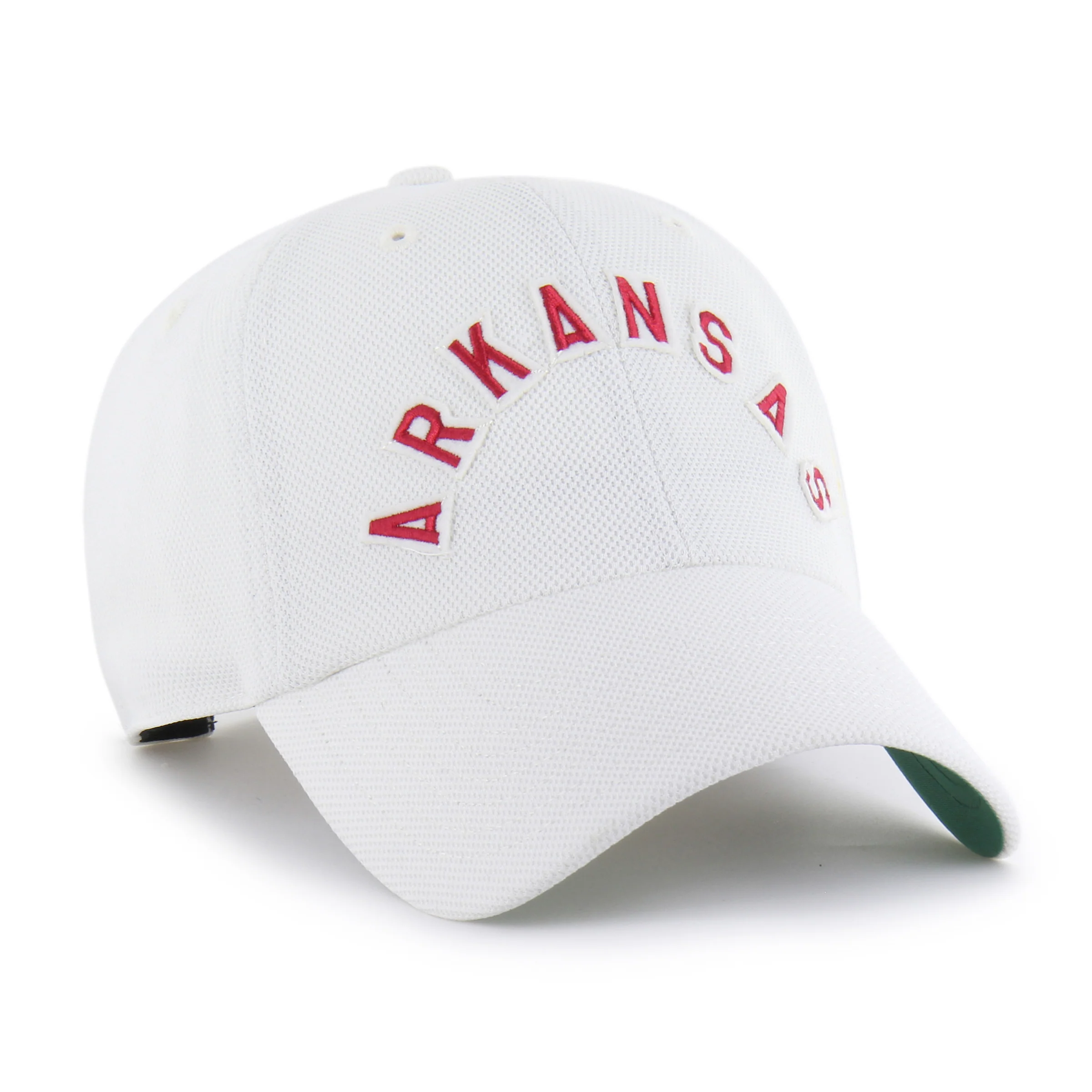 ARKANSAS RAZORBACKS VINTAGE GRANDSTAND PIQUE SCRIPT '47 CLEAN UP - Image 3