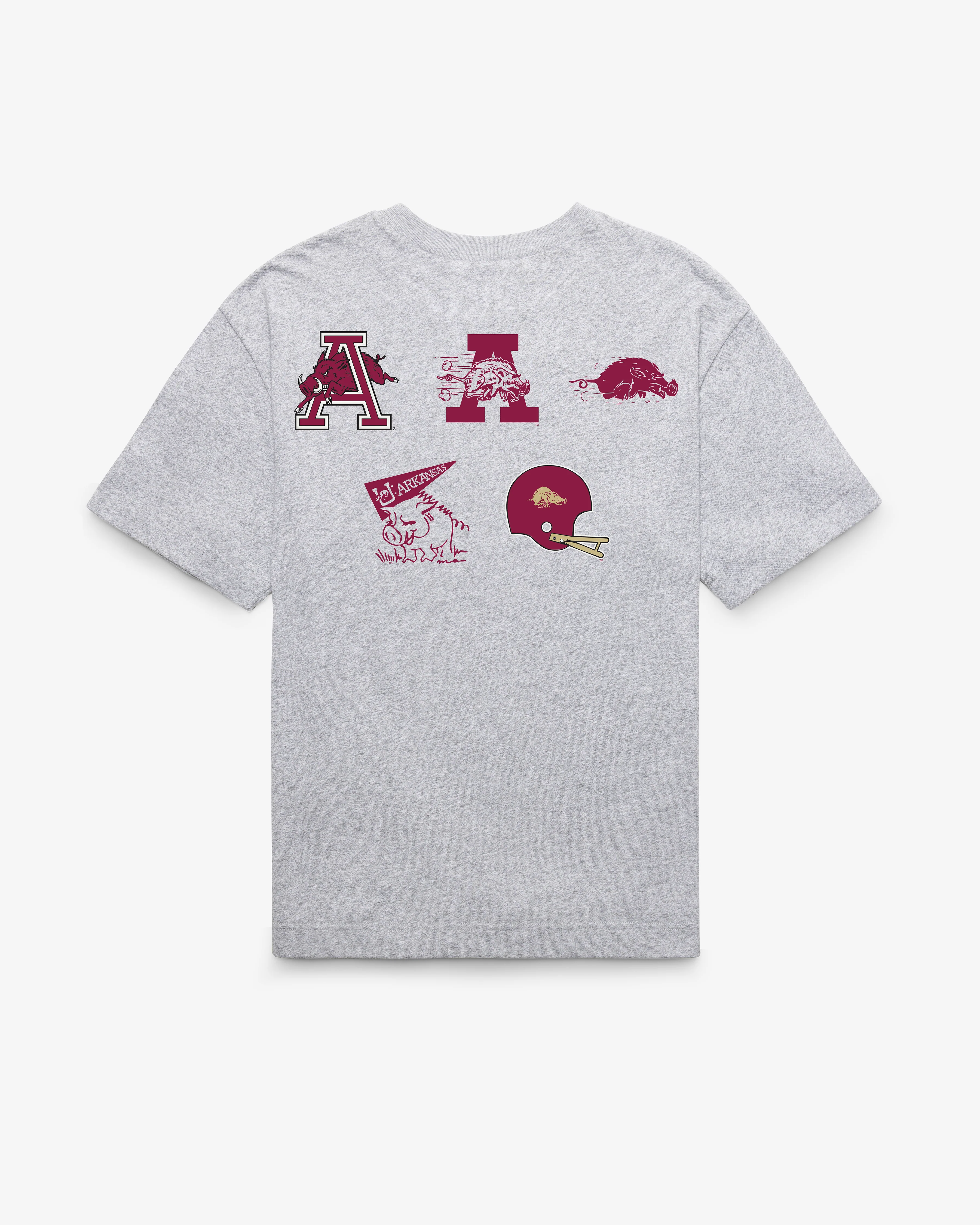 ARKANSAS RAZORBACKS VINTAGE HISTORY LOCK '47 FOUNDATION TEE - Image 3