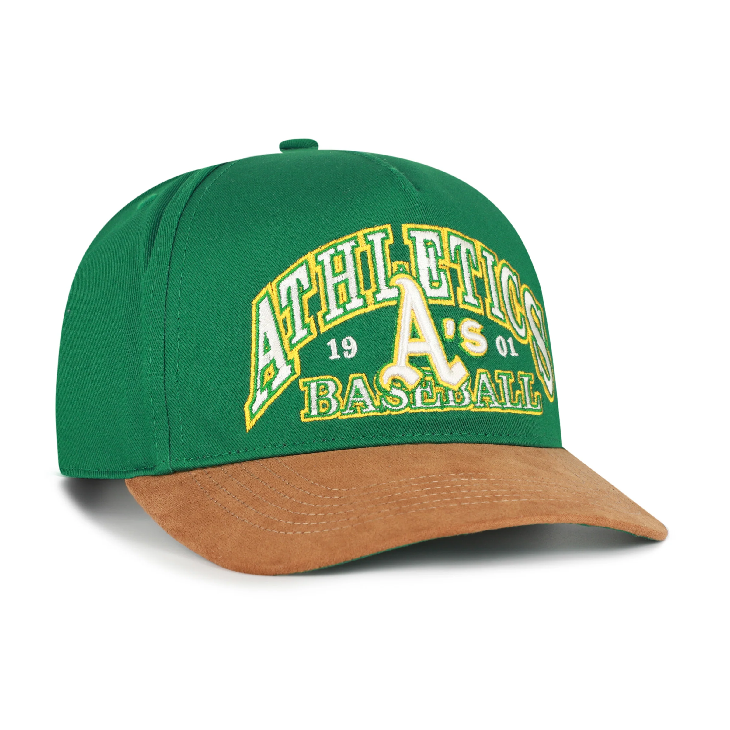 ATHLETICS BASEBALL COOPERSTOWN BREAK WOOD SUEDE '47 HITCH - Image 4