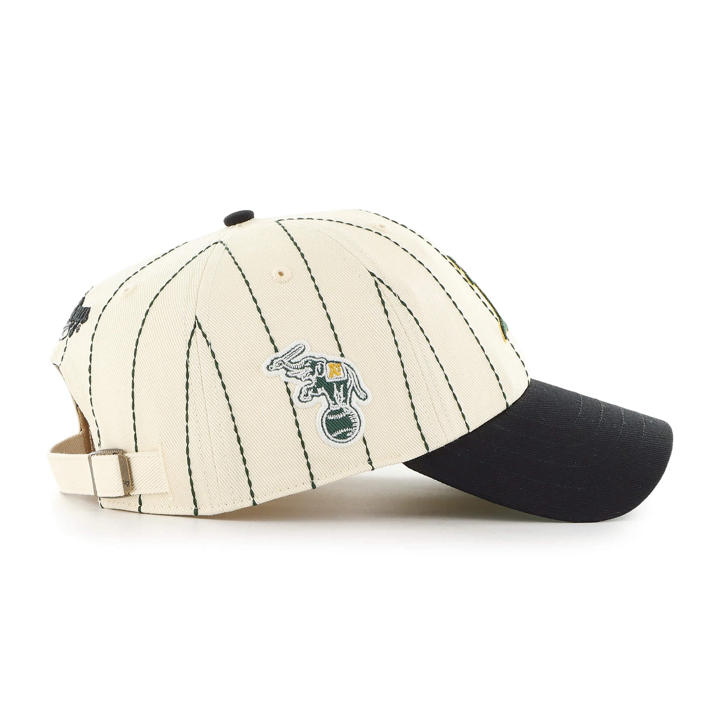 ATHLETICS BASEBALL COOPERSTOWN RAWLINGS PINSTRIPE '47 CLEAN UP - Image 3