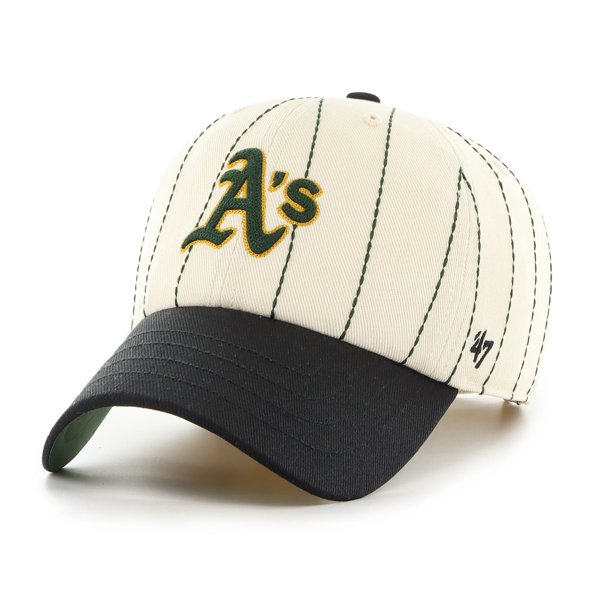 ATHLETICS BASEBALL COOPERSTOWN RAWLINGS PINSTRIPE '47 CLEAN UP - Image 5