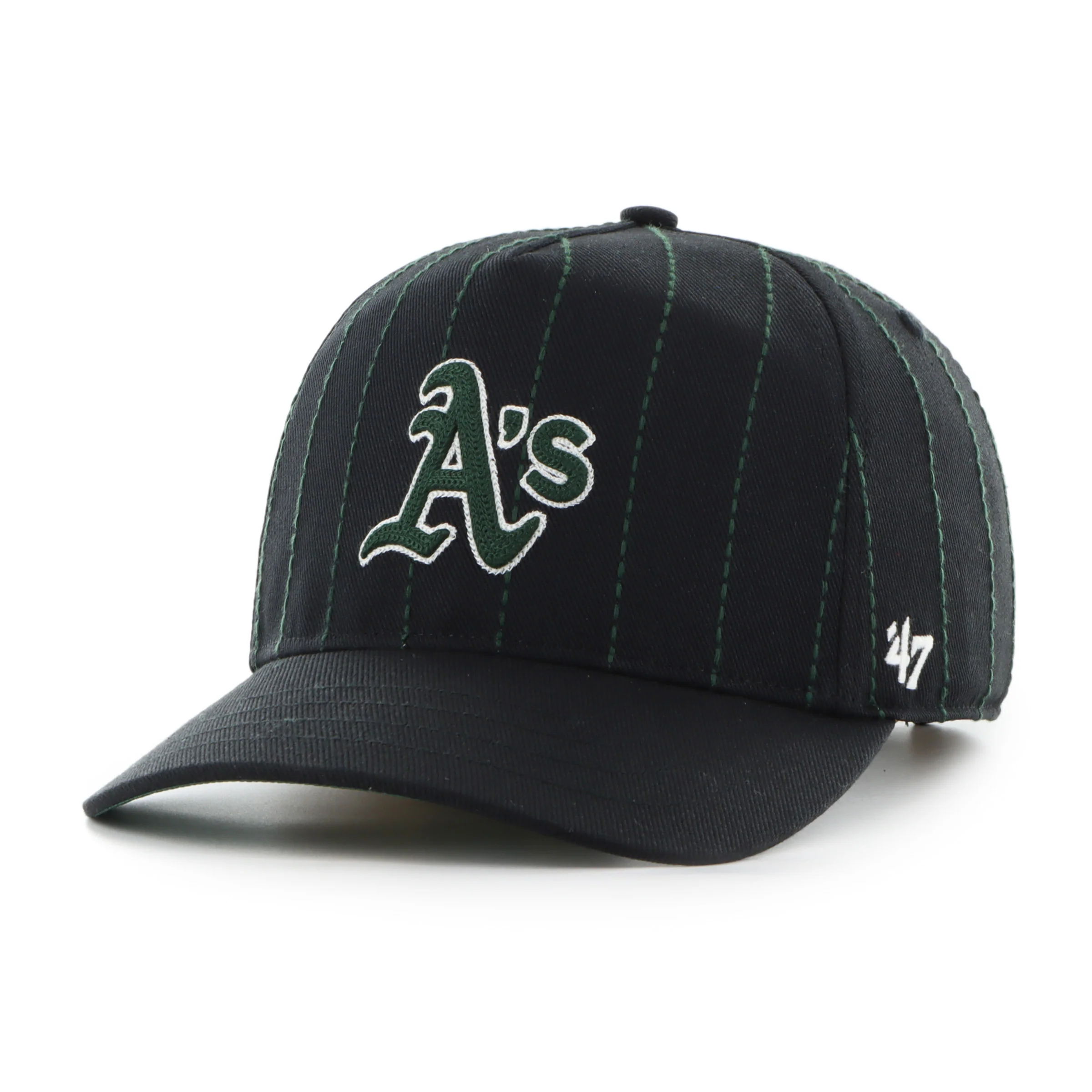 ATHLETICS BASEBALL COOPERSTOWN RAWLINGS PINSTRIPE '47 HITCH - Image 5