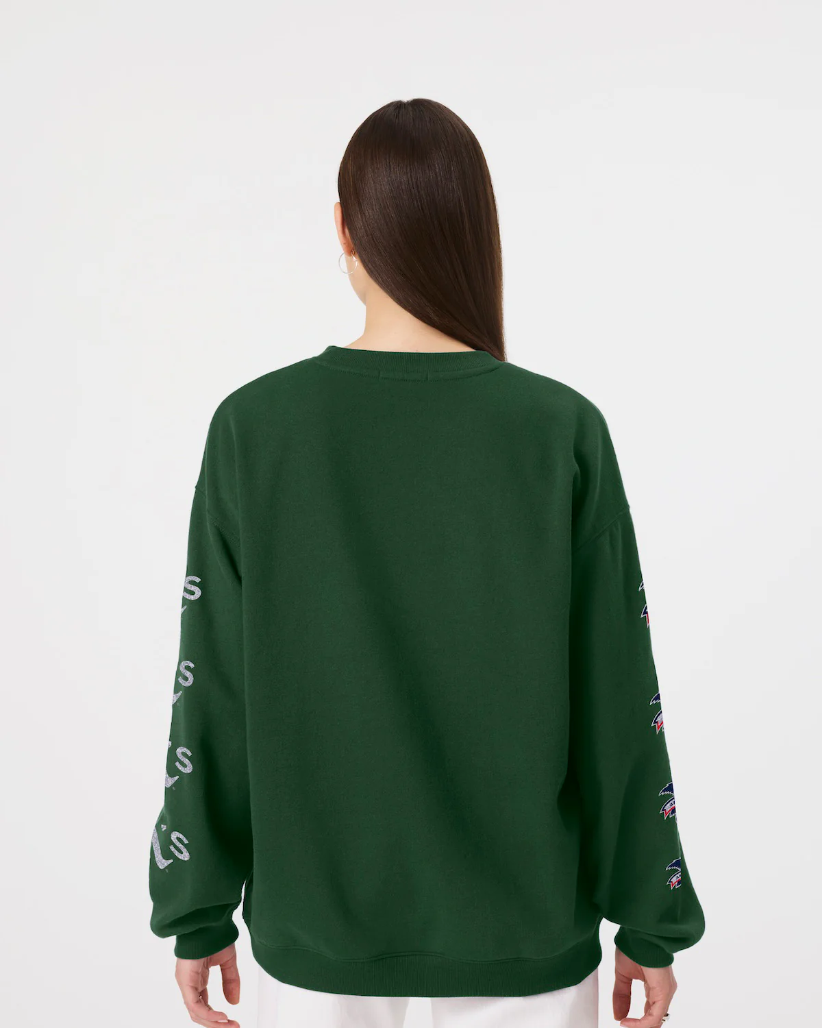 ATHLETICS BASEBALL GO BIG '47 OVERSIZED CREW WOMENS - Image 2