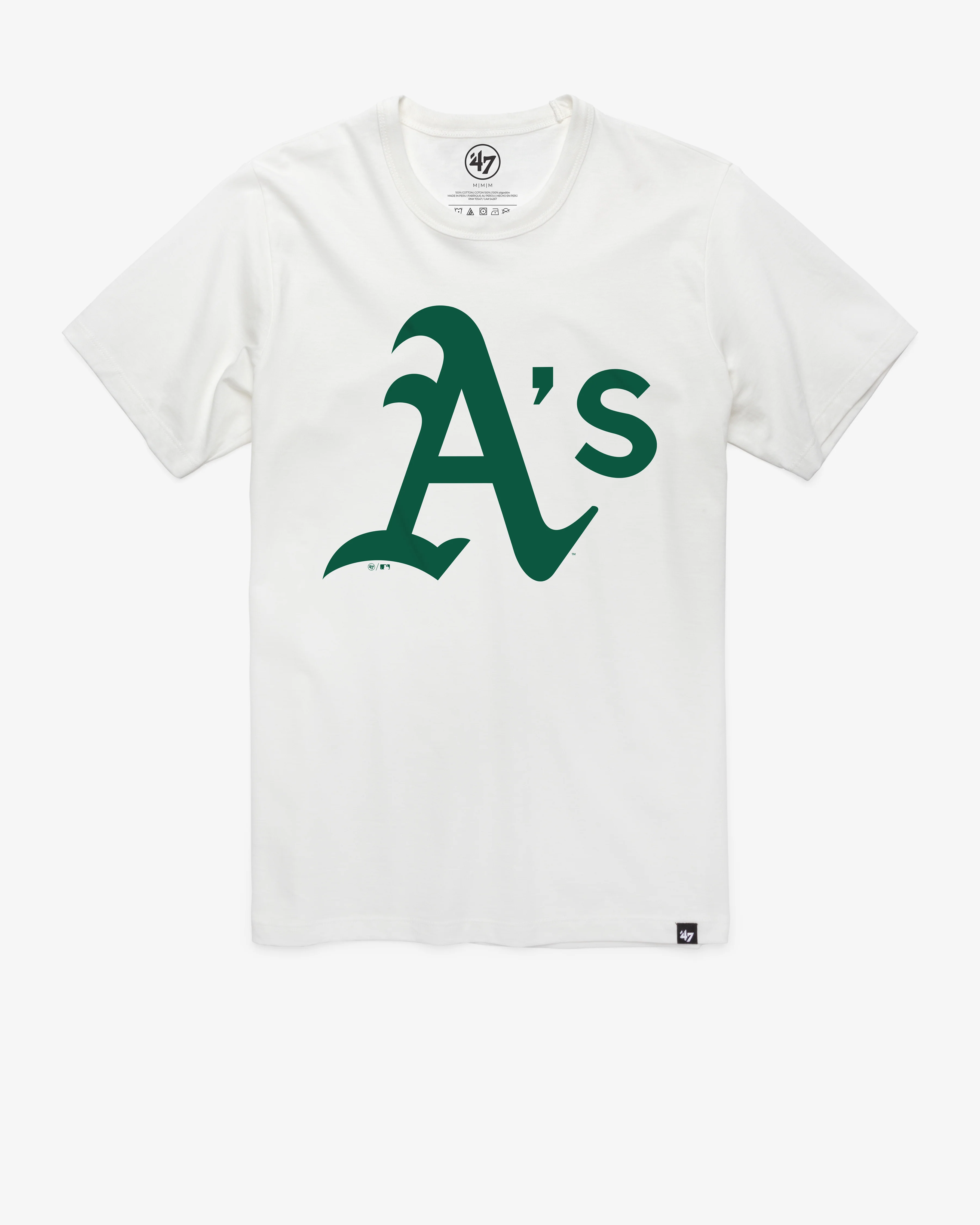 ATHLETICS BASEBALL IMPRINT '47 FRANKLIN TEE
