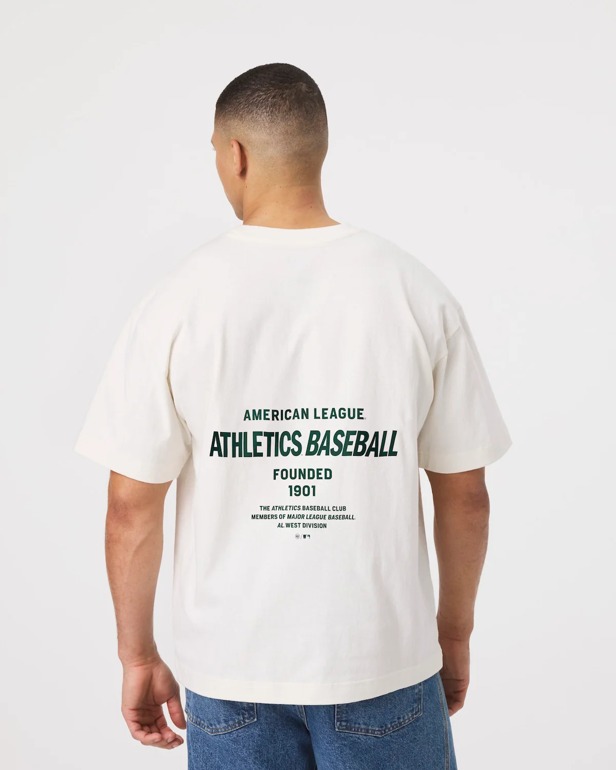 ATHLETICS BASEBALL LEON '47 FOUNDATION TEE - Image 2
