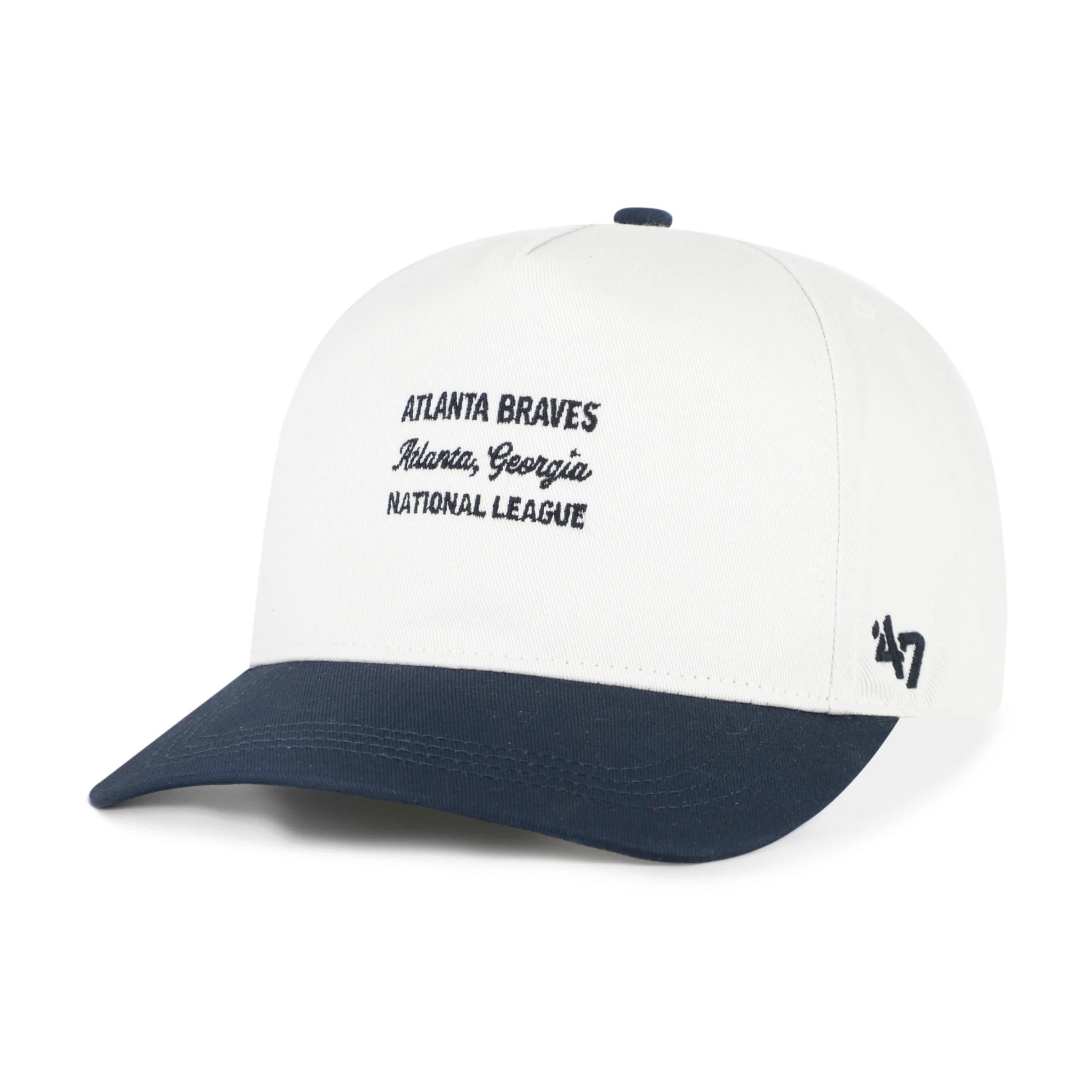 ATLANTA BRAVES CONTEMPORARY BASICS TWO TONE '47 HITCH