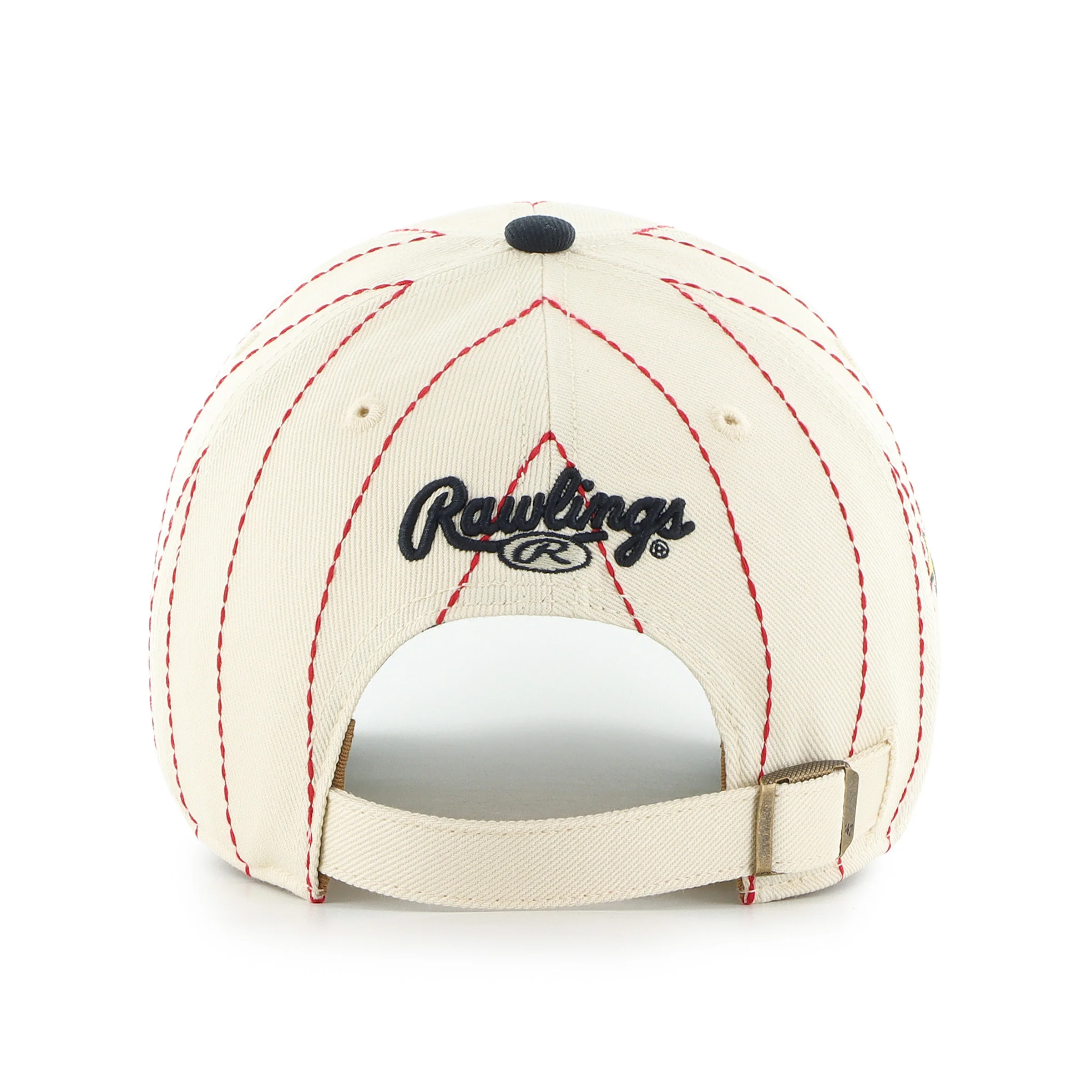 ATLANTA BRAVES COOPERSTOWN RAWLINGS PINSTRIPE '47 CLEAN UP - Image 2
