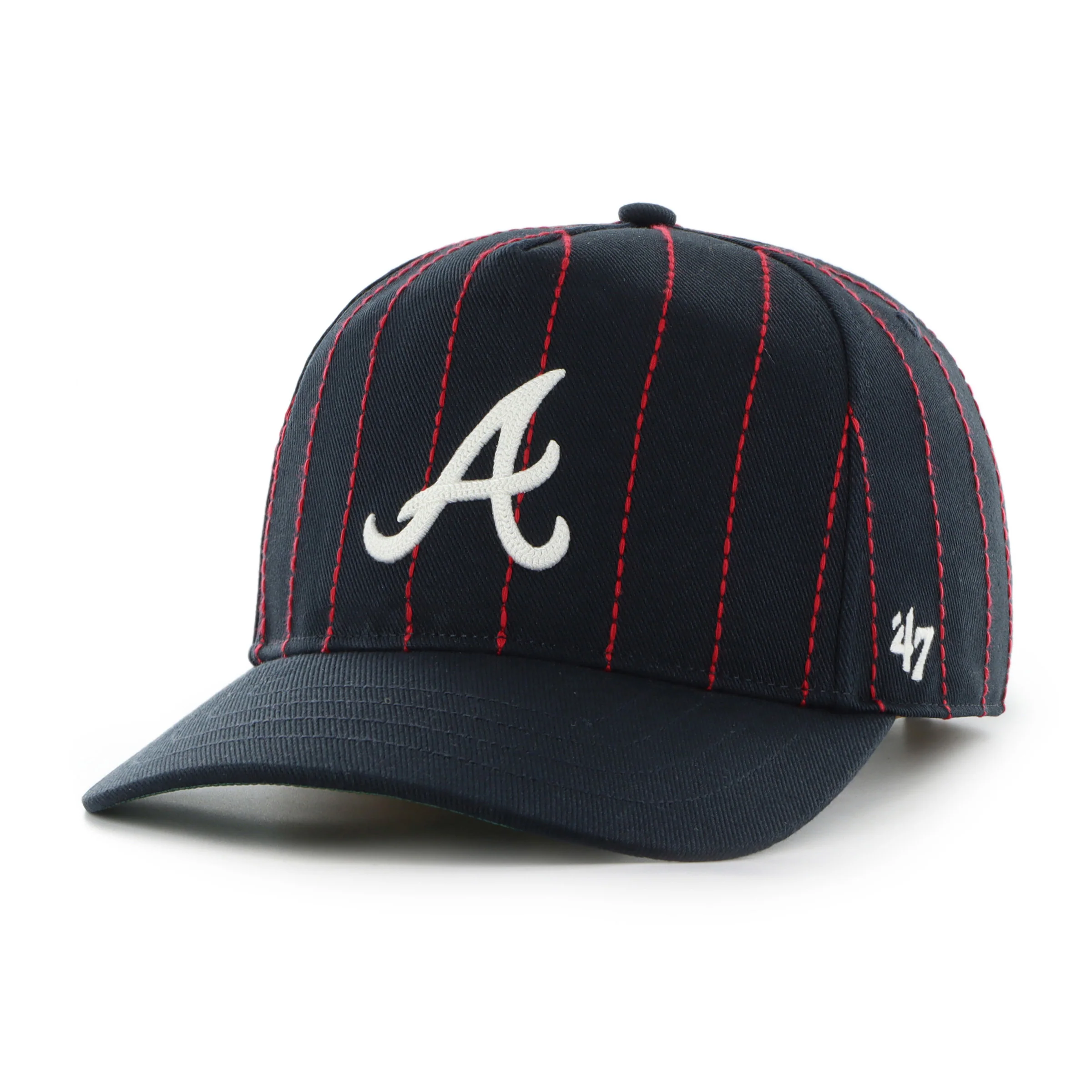 ATLANTA BRAVES COOPERSTOWN RAWLINGS PINSTRIPE '47 HITCH - Image 5
