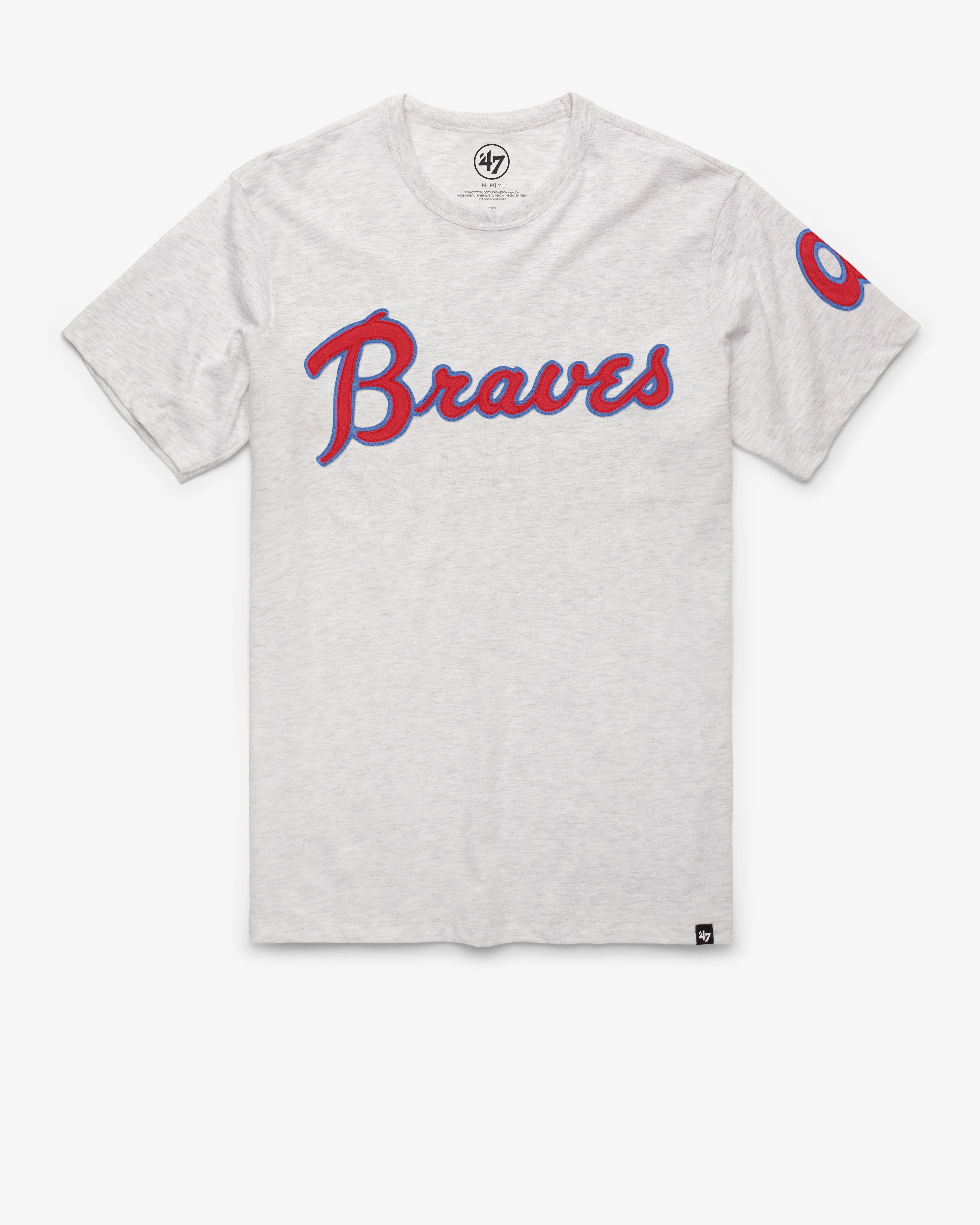 ATLANTA BRAVES COOPERSTOWN FRANKLIN '47 FIELDHOUSE TEE