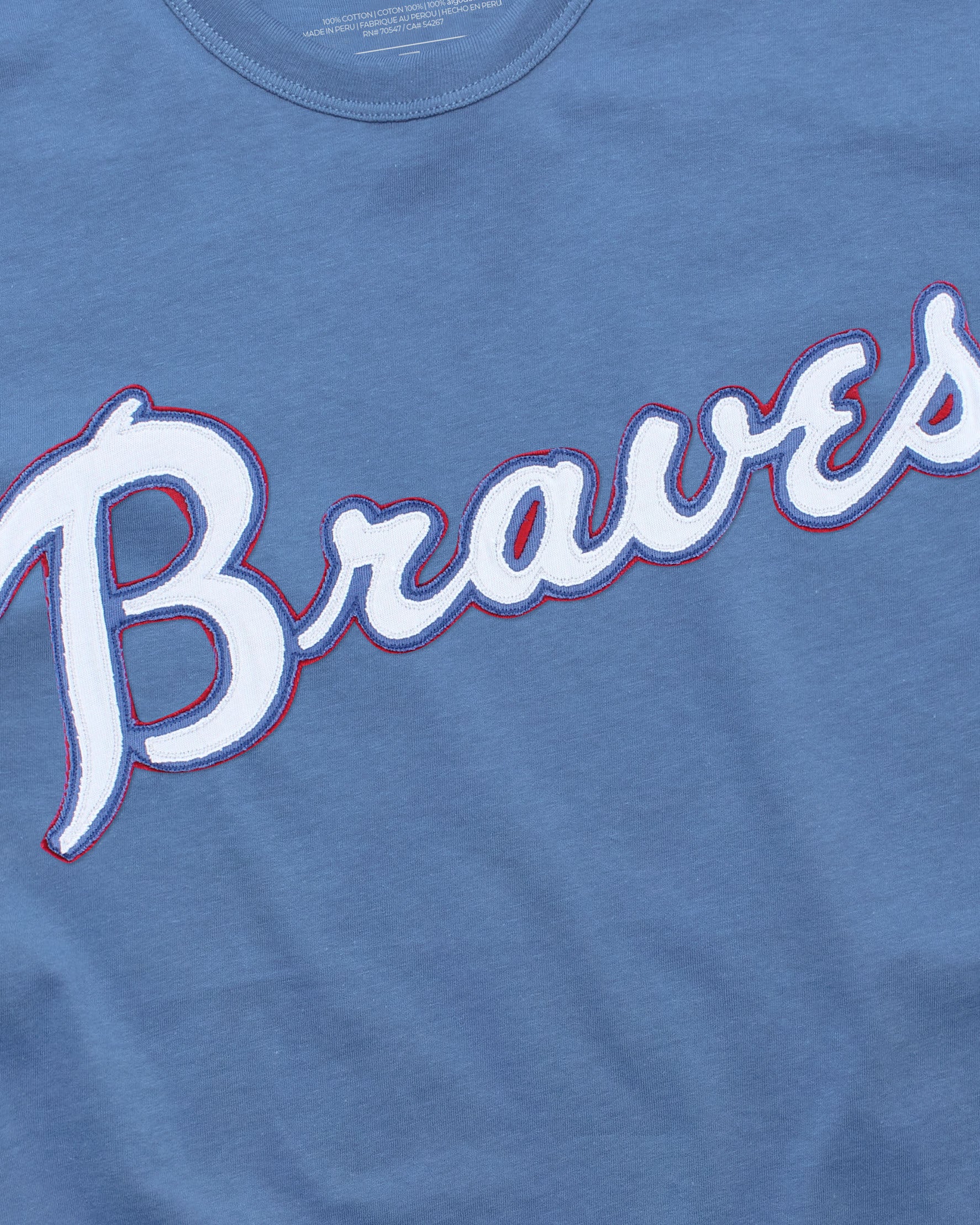 ATLANTA BRAVES COOPERSTOWN '47 FRANKLIN FIELDHOUSE TEE - Image 2
