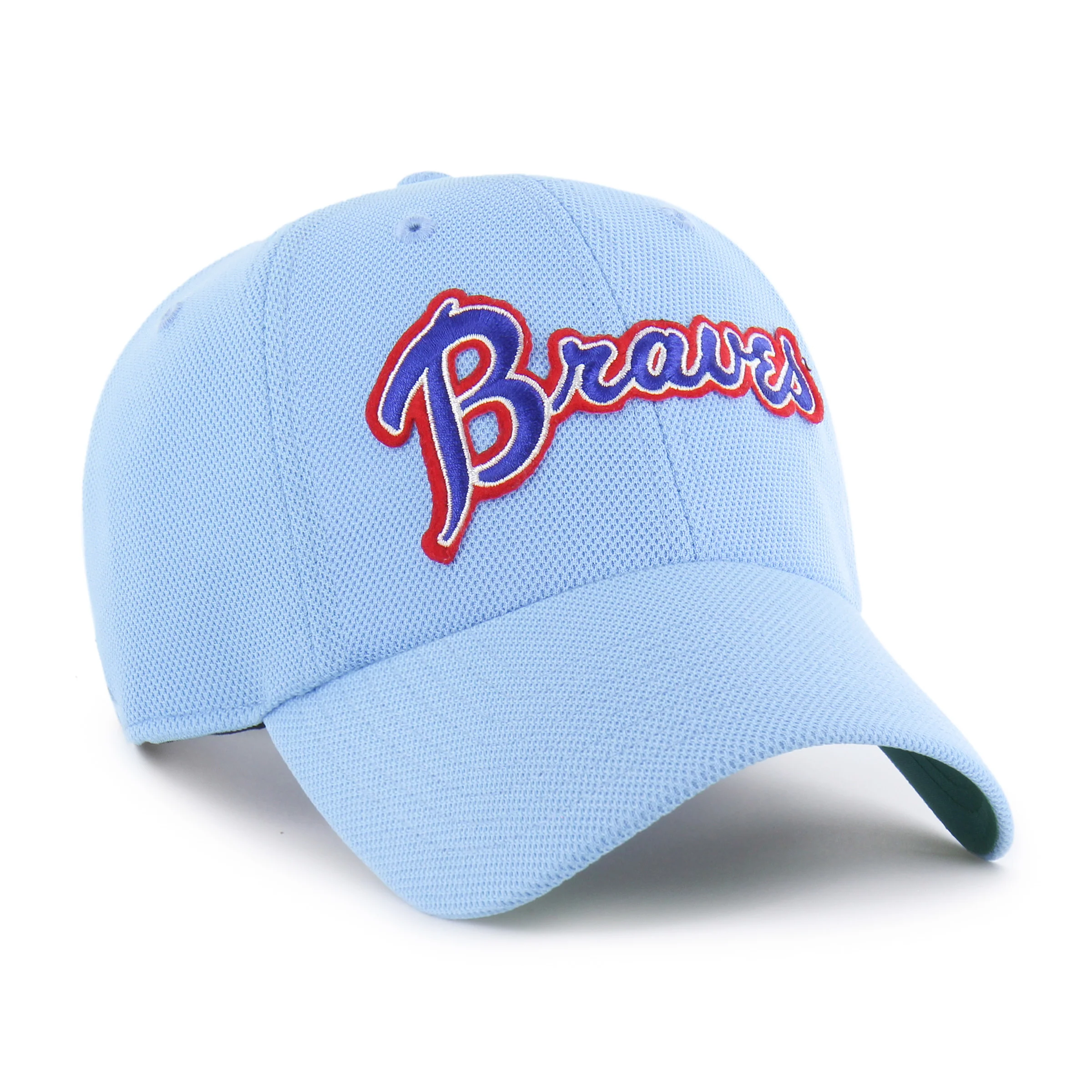 ATLANTA BRAVES COOPERSTOWN GRANDSTAND PIQUE SCRIPT '47 CLEAN UP - Image 4