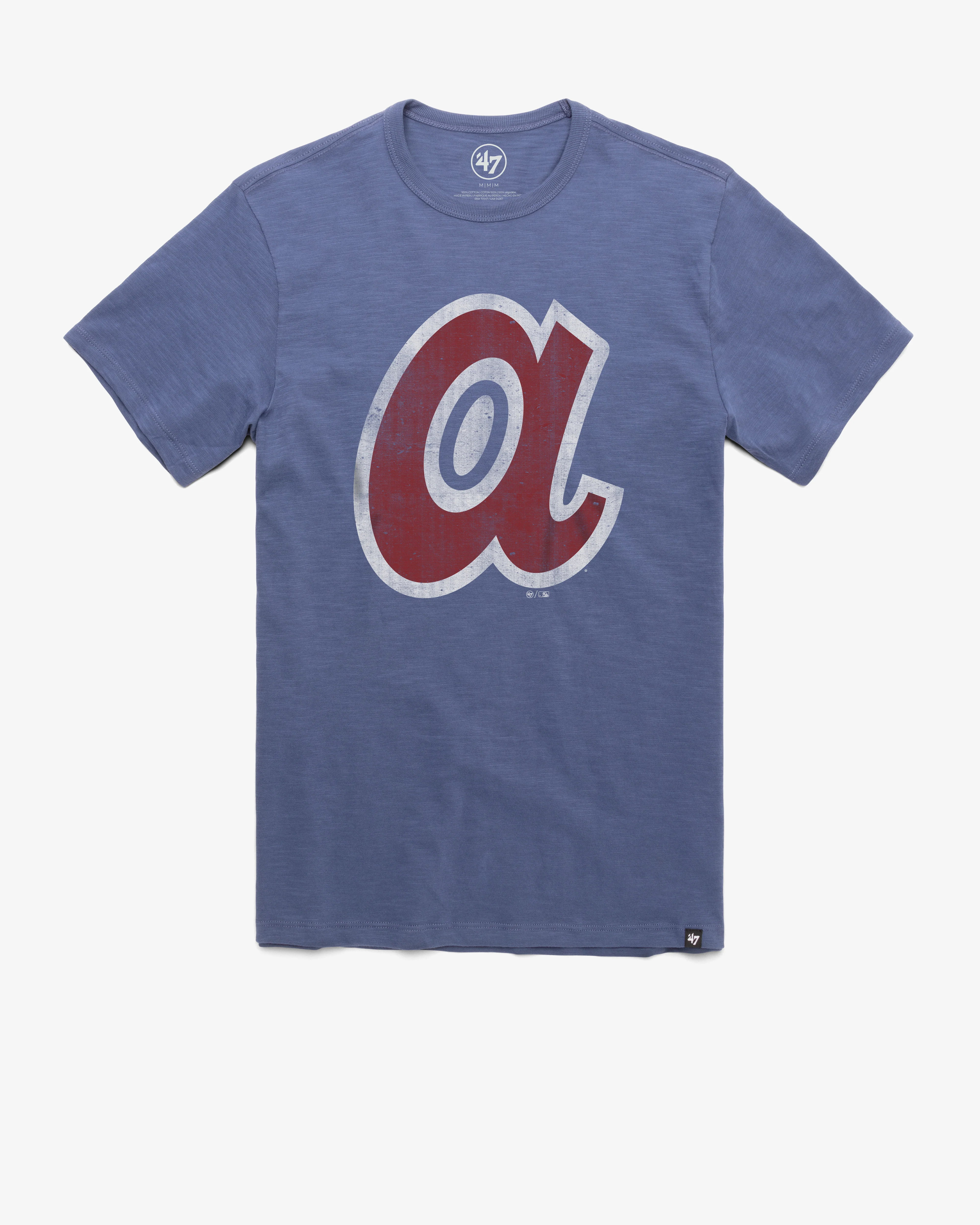 ATLANTA BRAVES COOPERSTOWN GRIT VINTAGE '47 SCRUM TEE