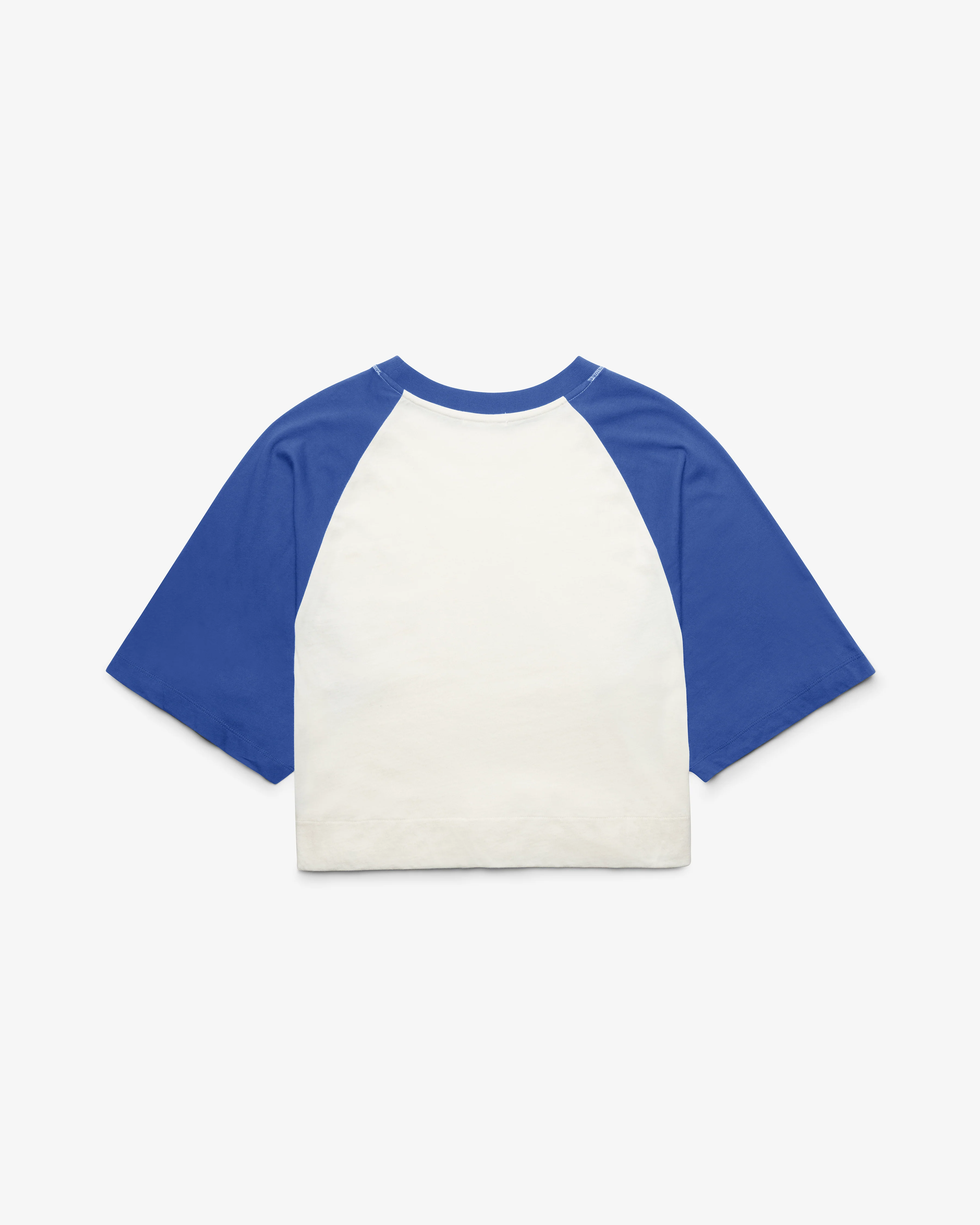 ATLANTA BRAVES COOPERSTOWN INFIELD SHIFT '47 RAGLAN CROP TEE WOMENS - Image 2