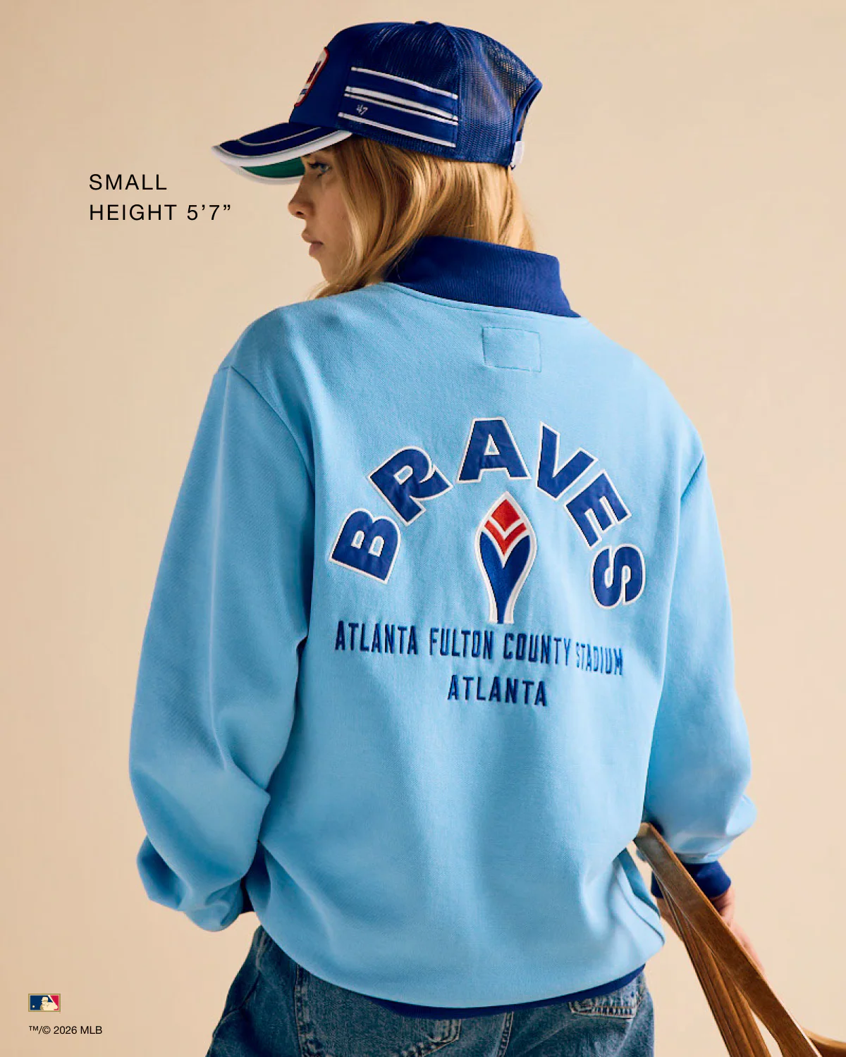 ATLANTA BRAVES COOPERSTOWN RELIEF PITCHER PIQUE '47 TRACK JACKET - Image 4