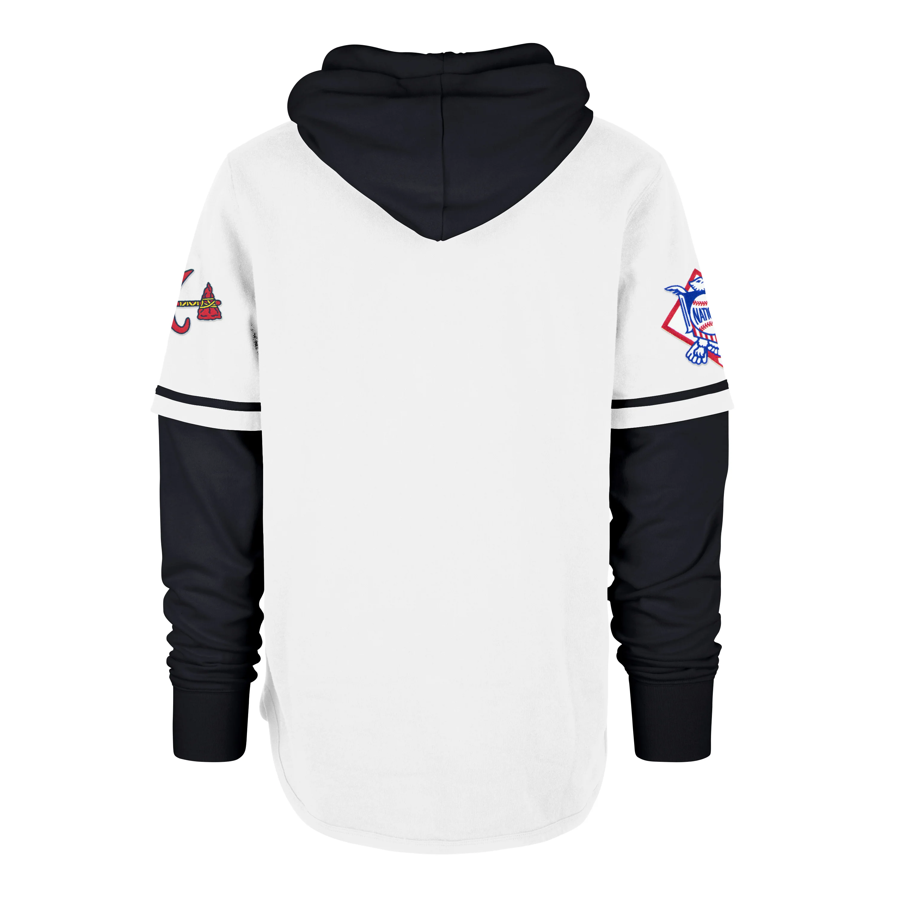 ATLANTA BRAVES COOPERSTOWN TRIFECTA '47 SHORTSTOP PULLOVER HOOD - Image 2