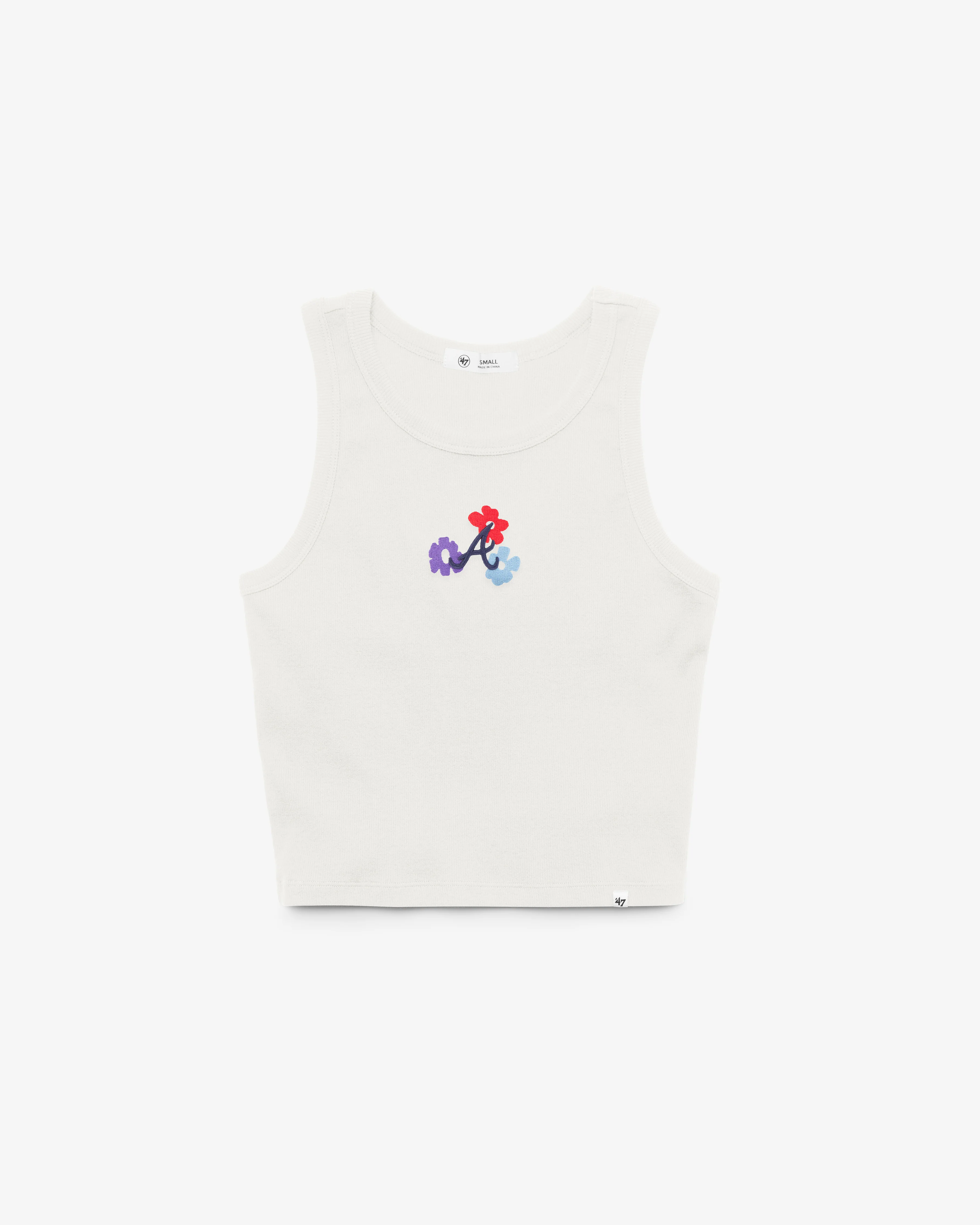 ATLANTA BRAVES OMA '47 BABY RIB TANK WOMENS