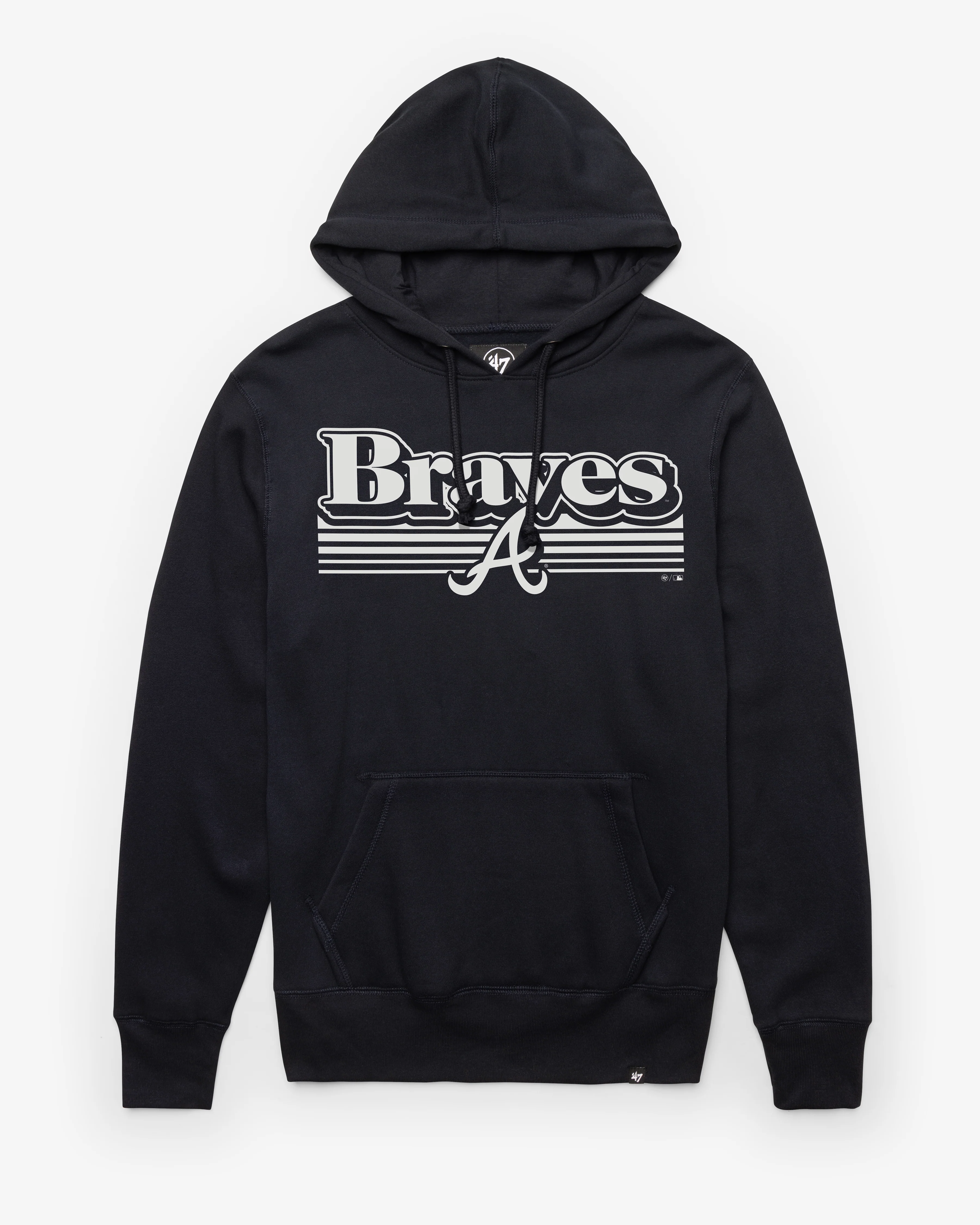 ATLANTA BRAVES SCRIPT FADE '47 HEADLINE HOOD
