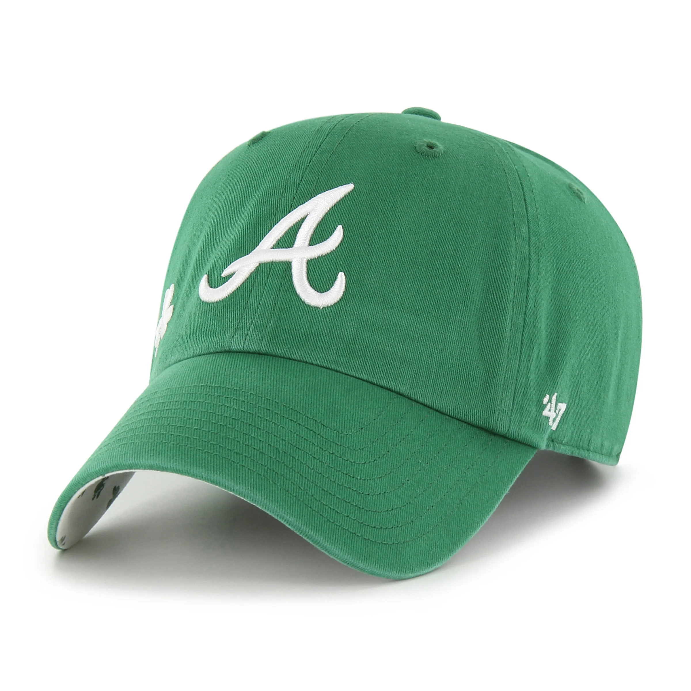 ATLANTA BRAVES SHAMROCK CONFETTI ICON '47 CLEAN UP - Image 5