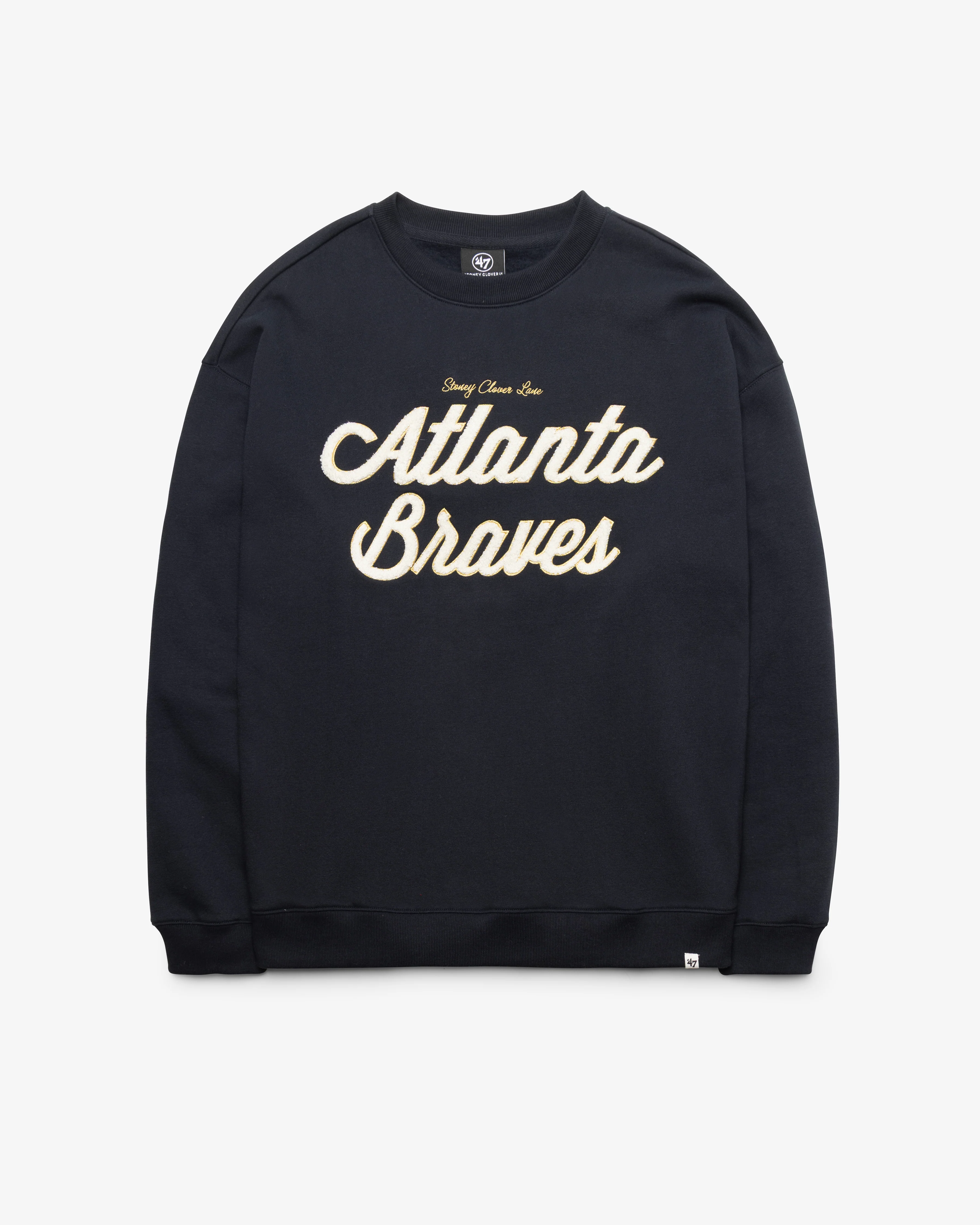 ATLANTA BRAVES STONEY CLOVER LANE X '47 OVERSIZED CREW WOMEN - Image 2