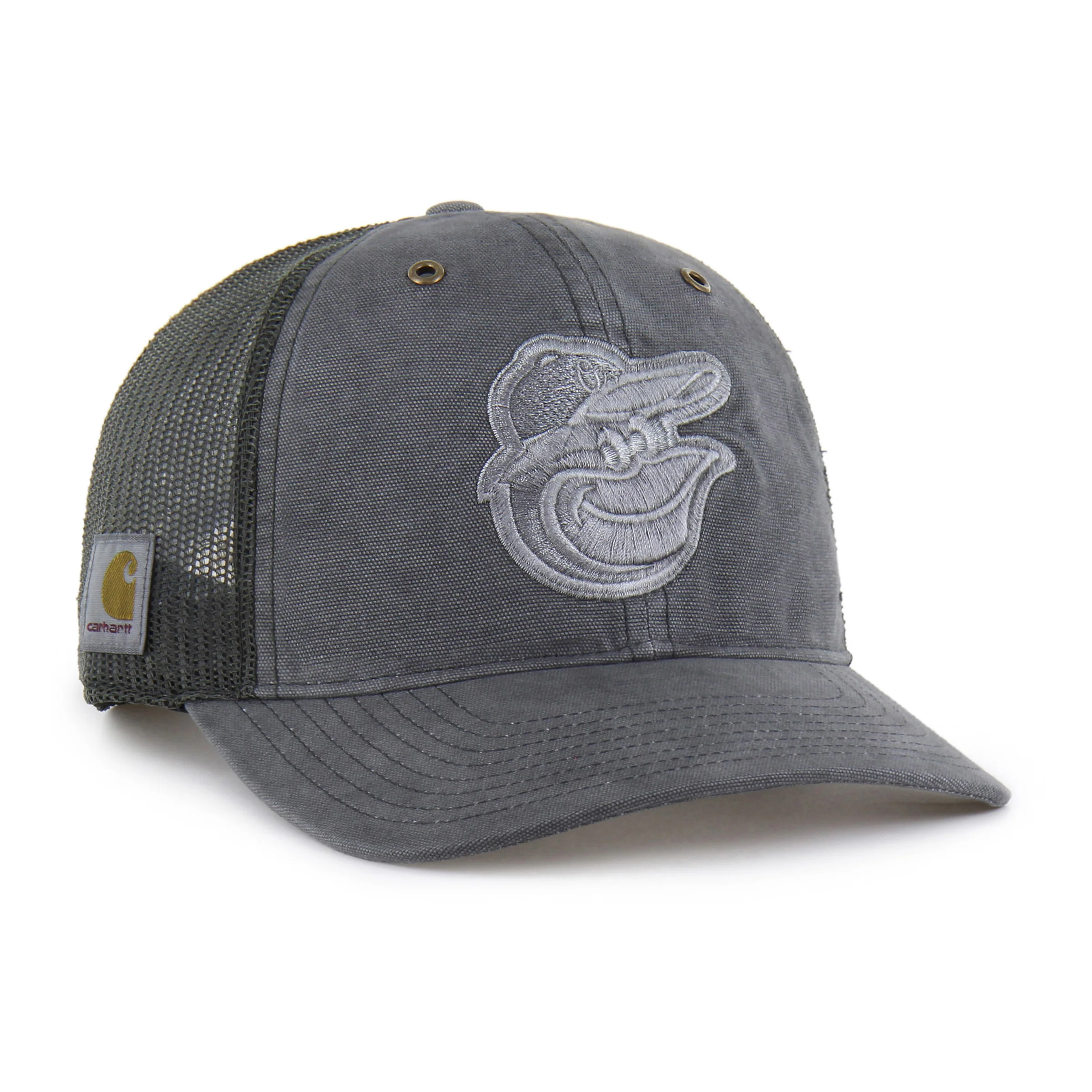 BALTIMORE ORIOLES CARHARTT DYED '47 TRUCKER RF RELAXED FIT