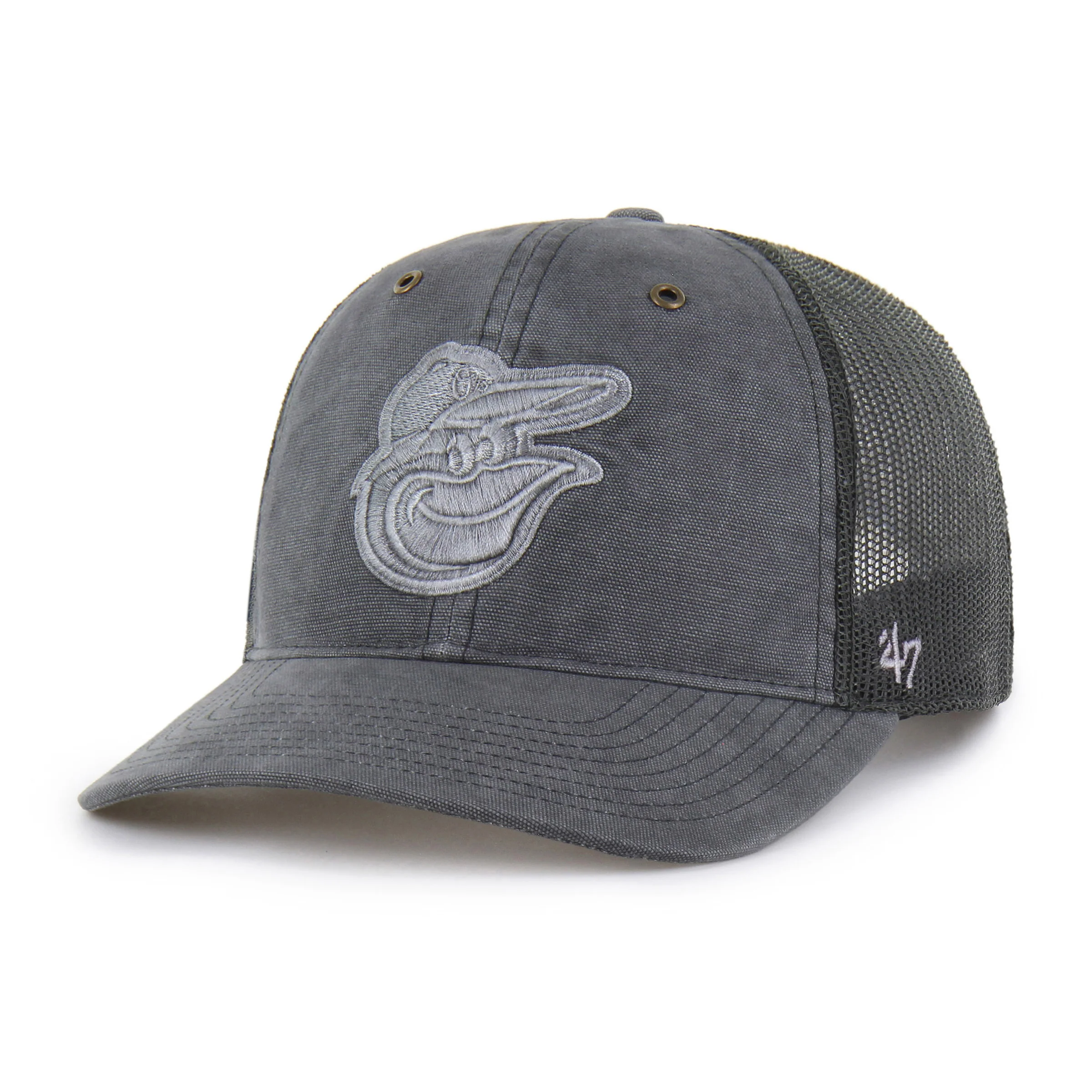 BALTIMORE ORIOLES CARHARTT DYED '47 TRUCKER RF RELAXED FIT - Image 4
