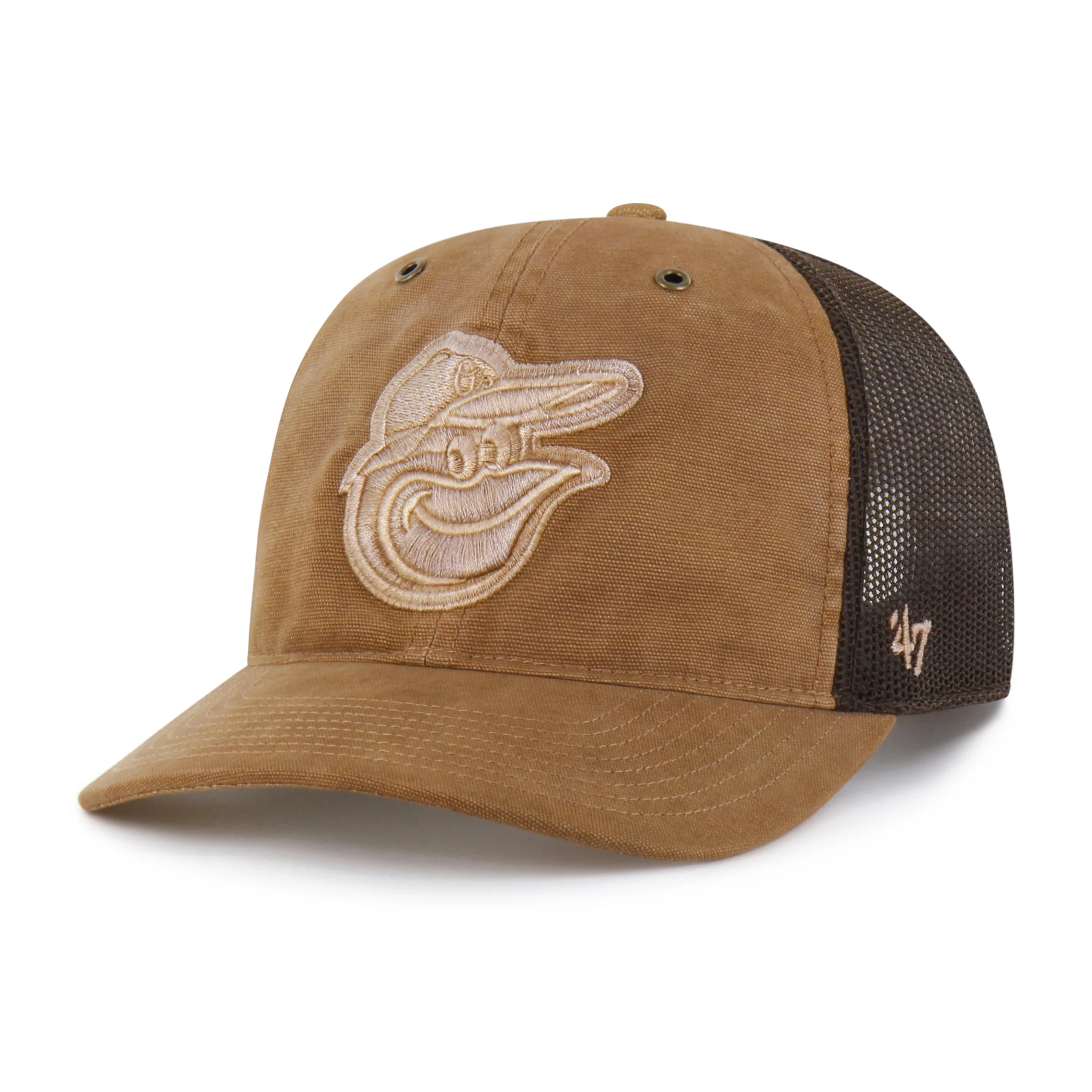 BALTIMORE ORIOLES CARHARTT DYED '47 TRUCKER RF RELAXED - Image 4