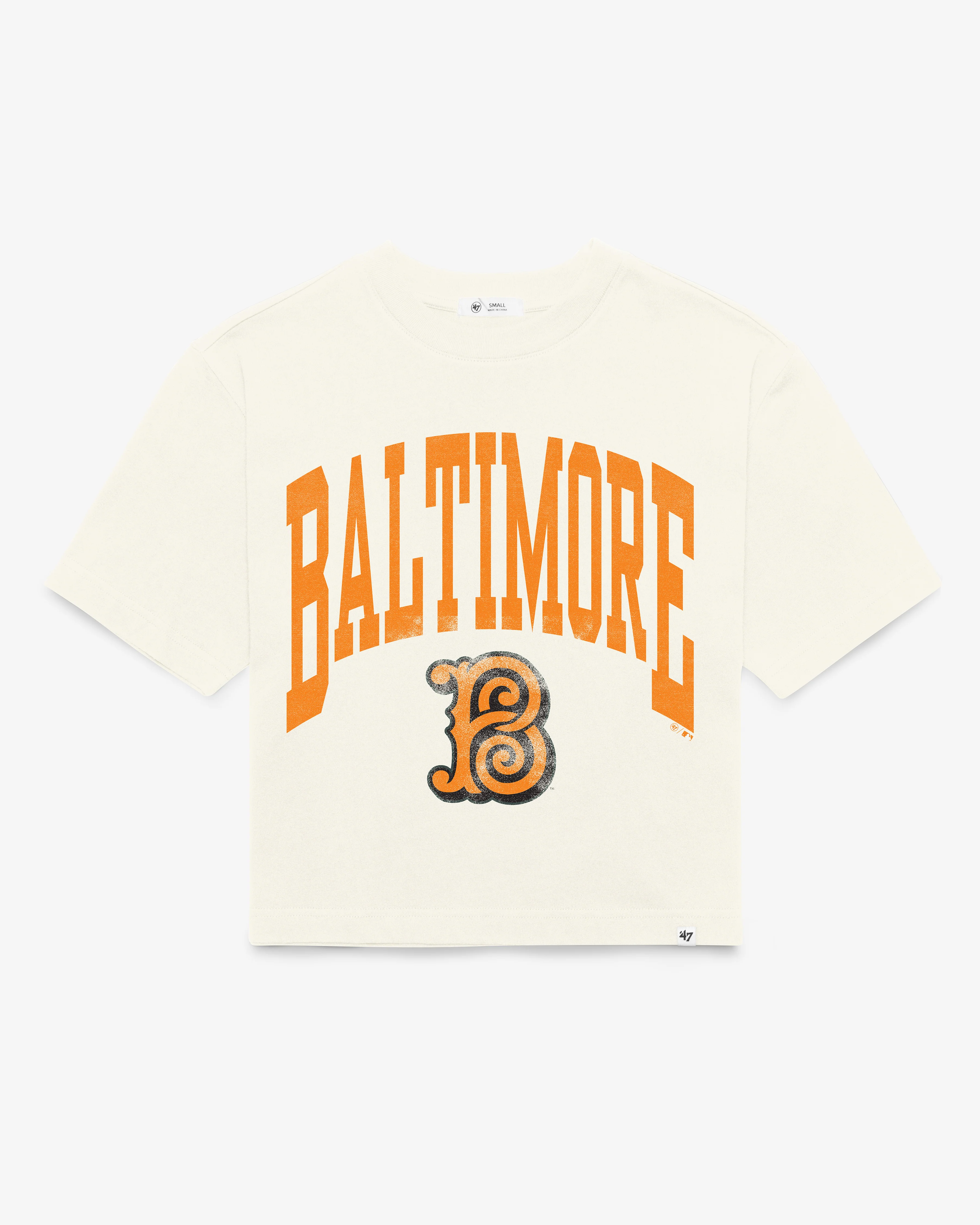 BALTIMORE ORIOLES CITY CONNECT SHALE '47 REED CITY TEE WOMENS