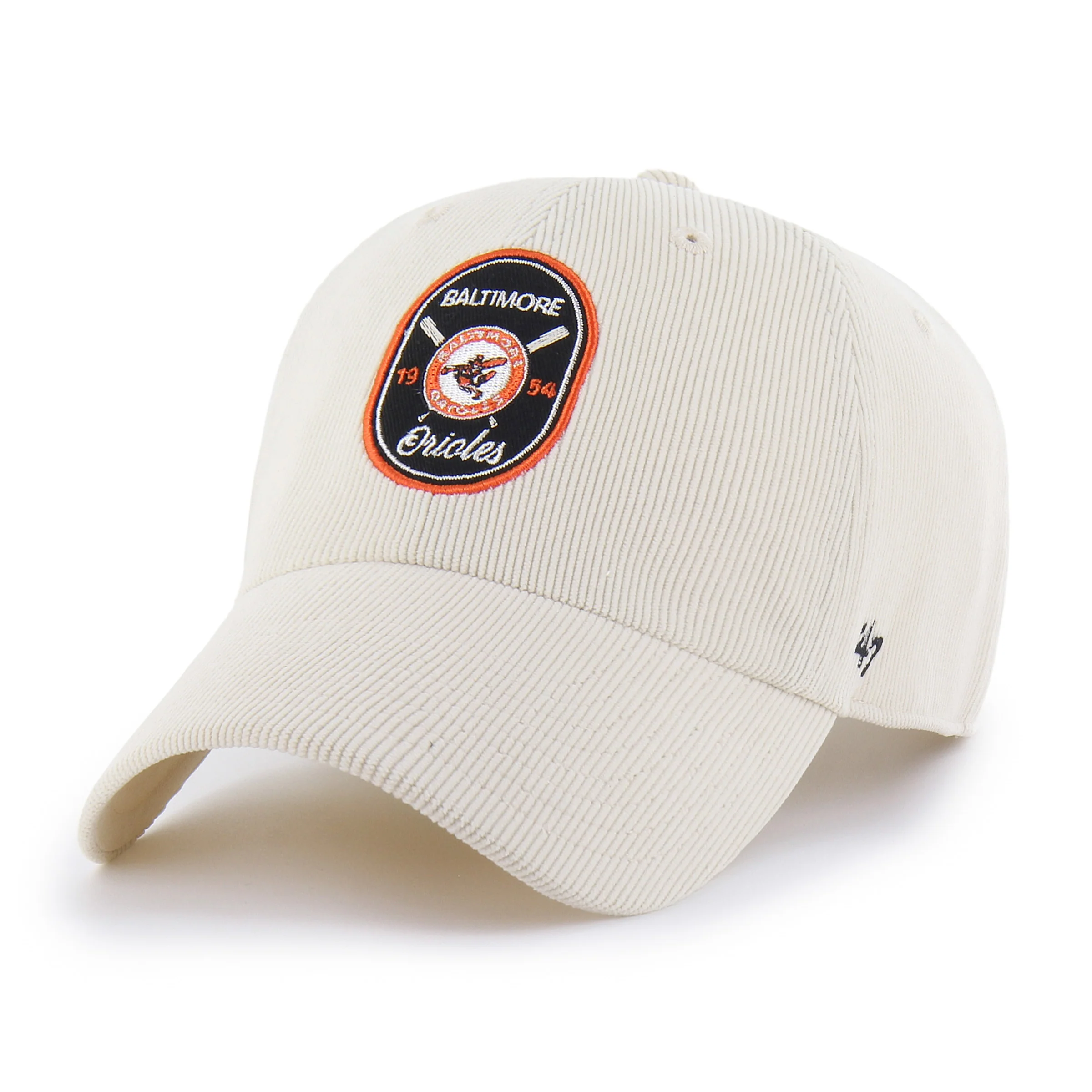 BALTIMORE ORIOLES COOPERSTOWN CROSSPATCH CORD '47 CLEAN UP