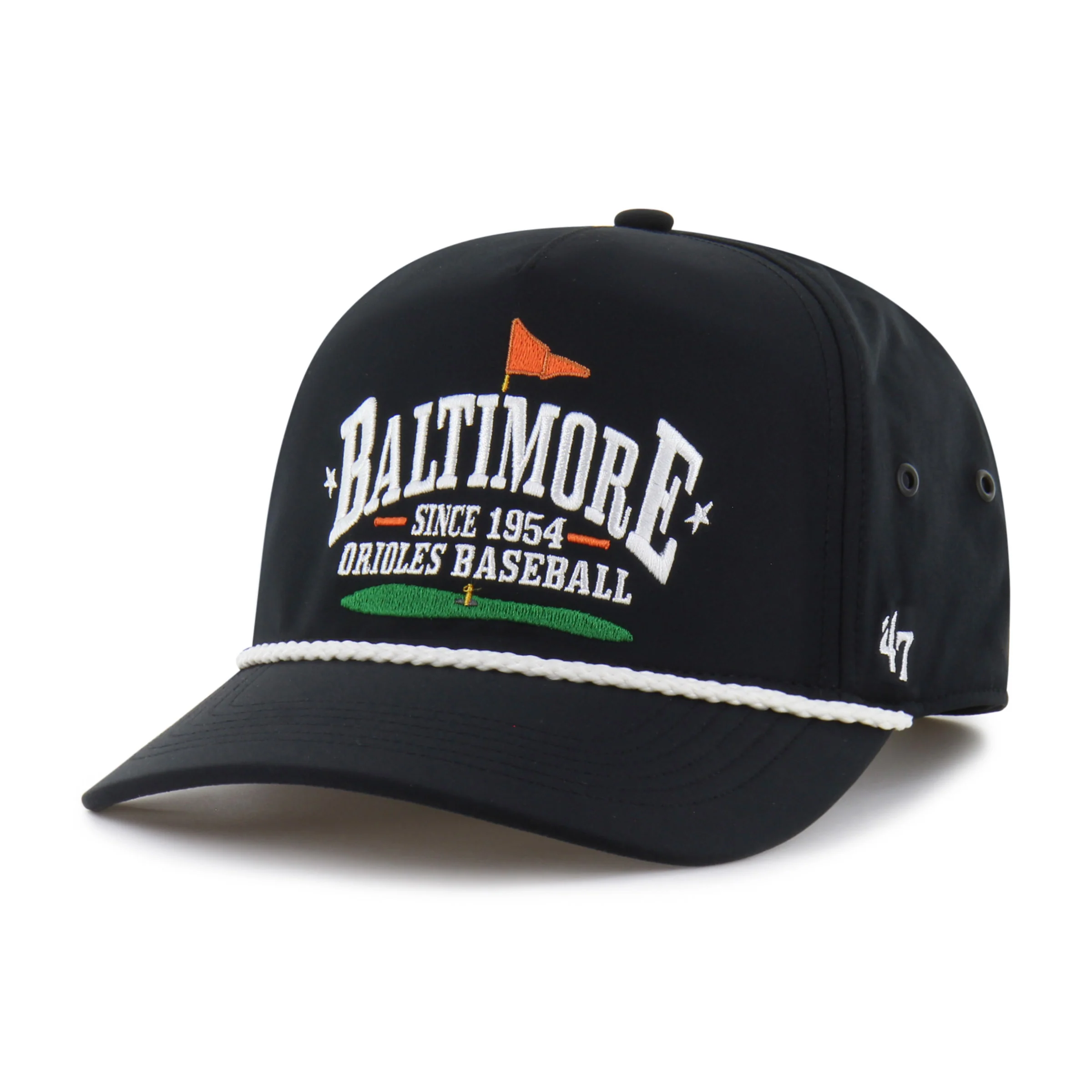 BALTIMORE ORIOLES FLAGBOUND BRRR '47 HITCH