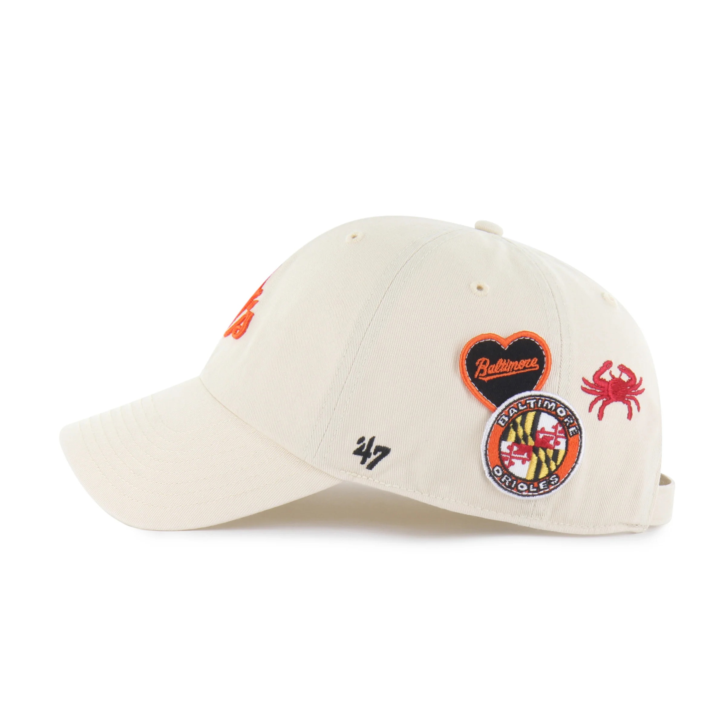 BALTIMORE ORIOLES BADGES '47 CLEAN UP - Image 2