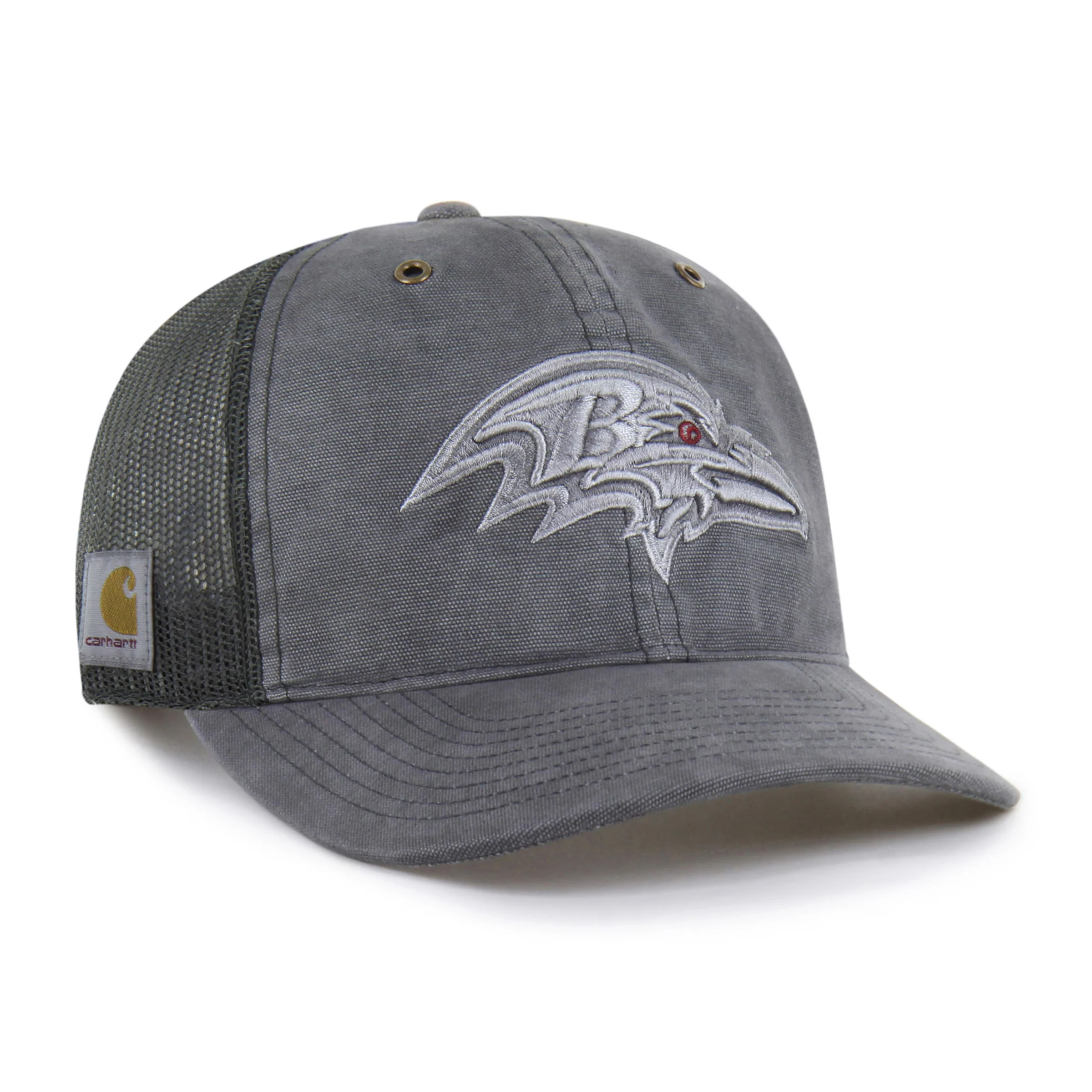 BALTIMORE RAVENS CARHARTT DYED '47 TRUCKER RF RELAXED FIT