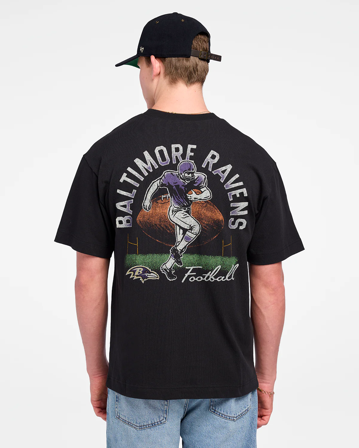 BALTIMORE RAVENS GAME ON '47 FOUNDATION TEE - Image 2