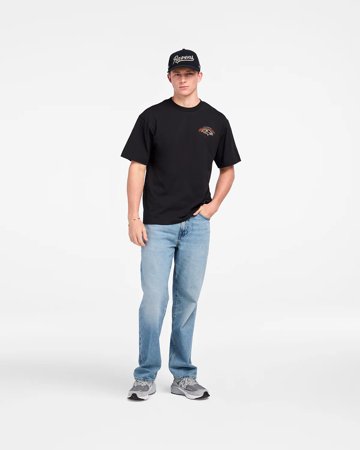 BALTIMORE RAVENS GAME ON '47 FOUNDATION TEE - Image 4