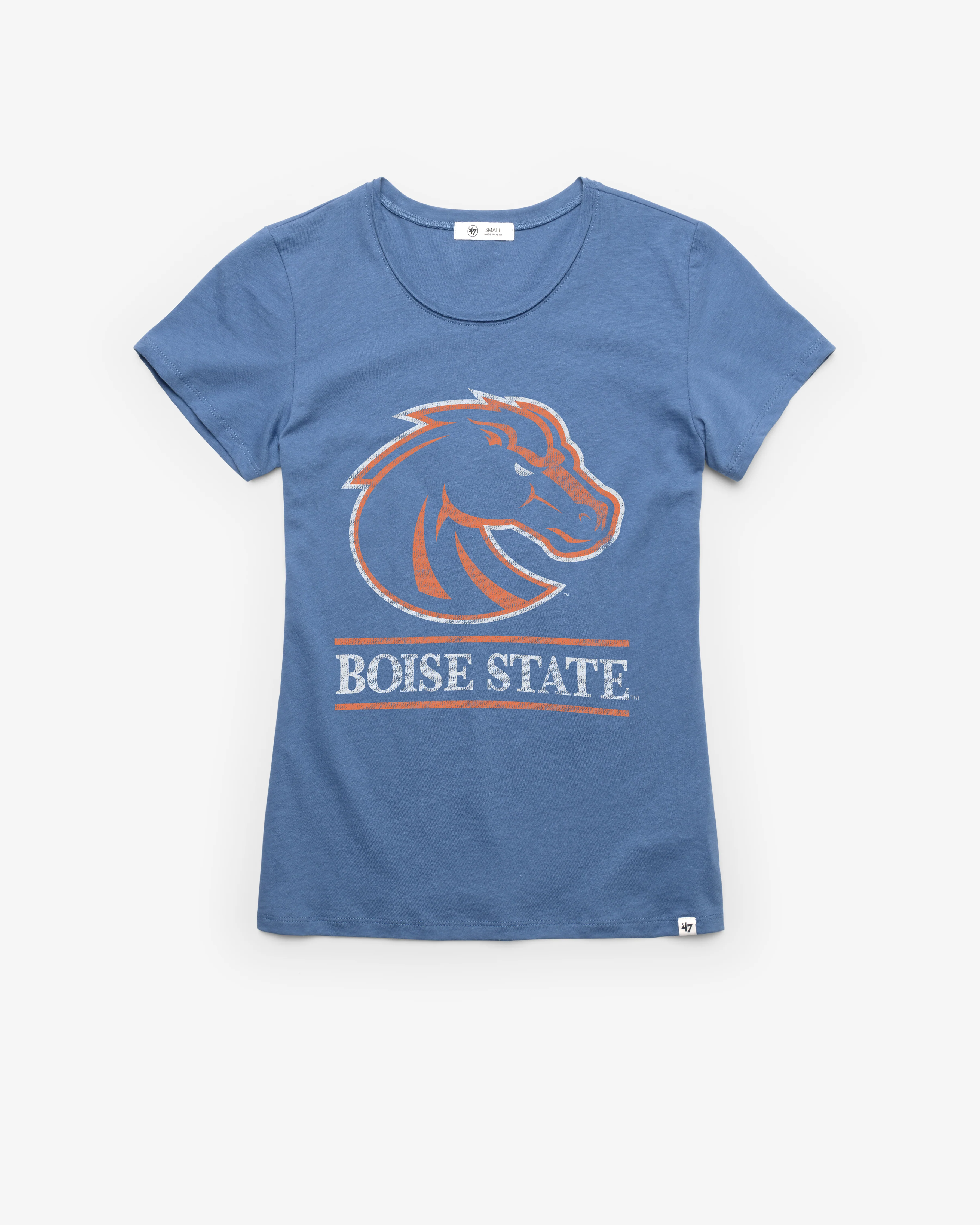 BOISE STATE BRONCOS FINELINE '47 FRANKIE TEE WOMENS
