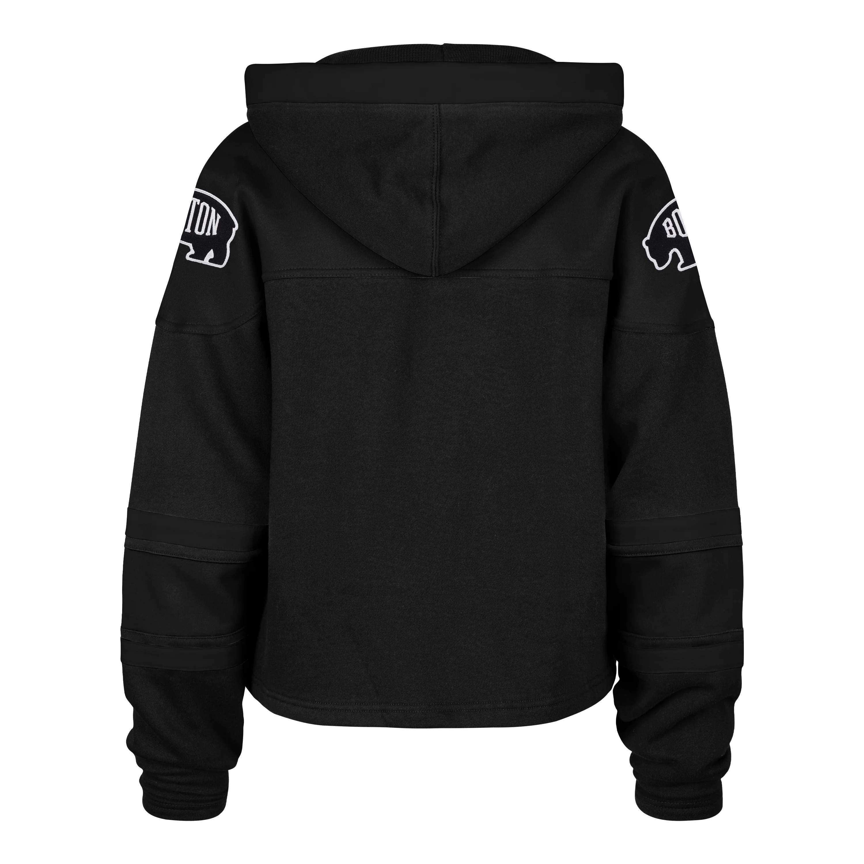 BOSTON BRUINS CROPPED '47 SUPERIOR LACER HOOD WOMENS - Image 2