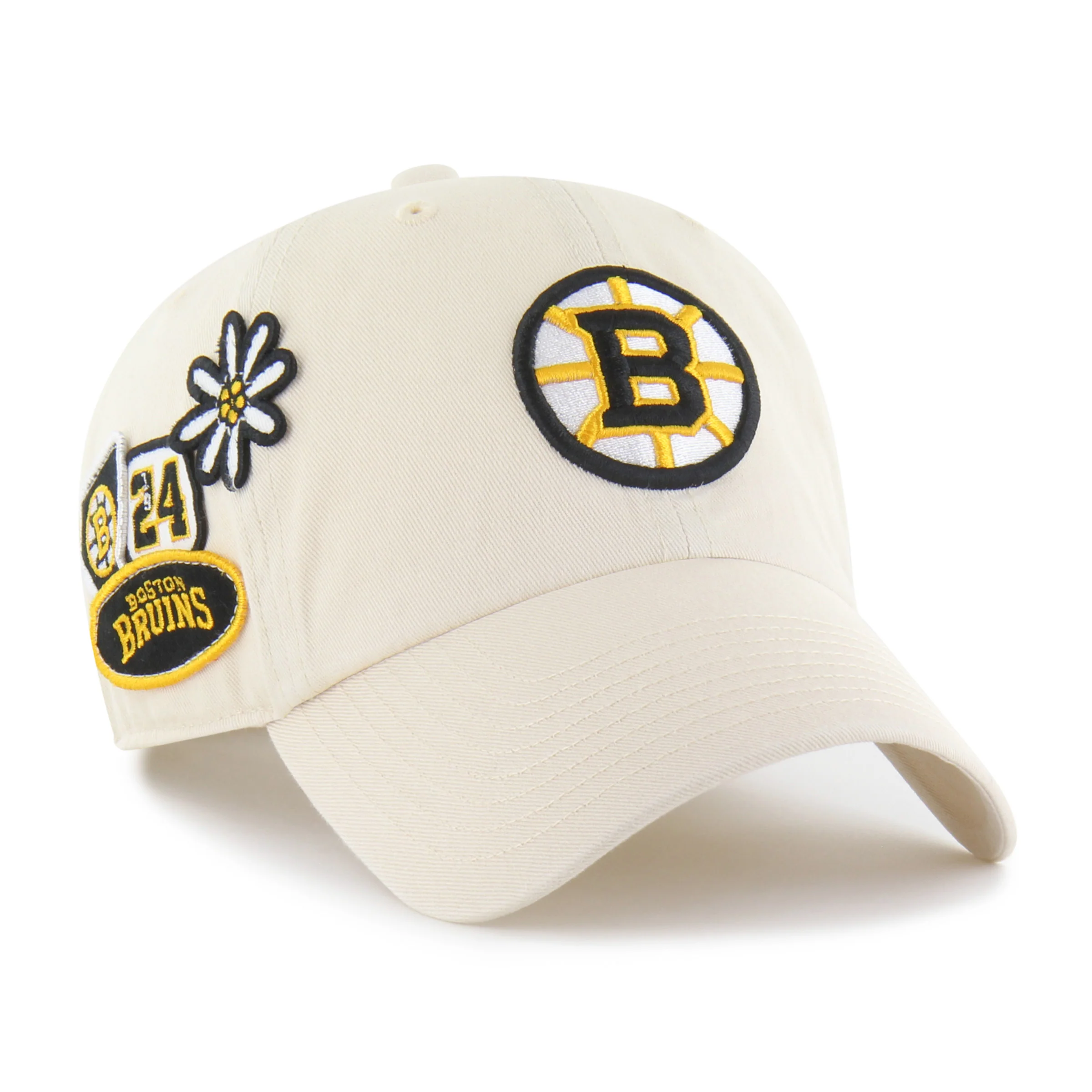 BOSTON BRUINS BADGES '47 CLEAN UP