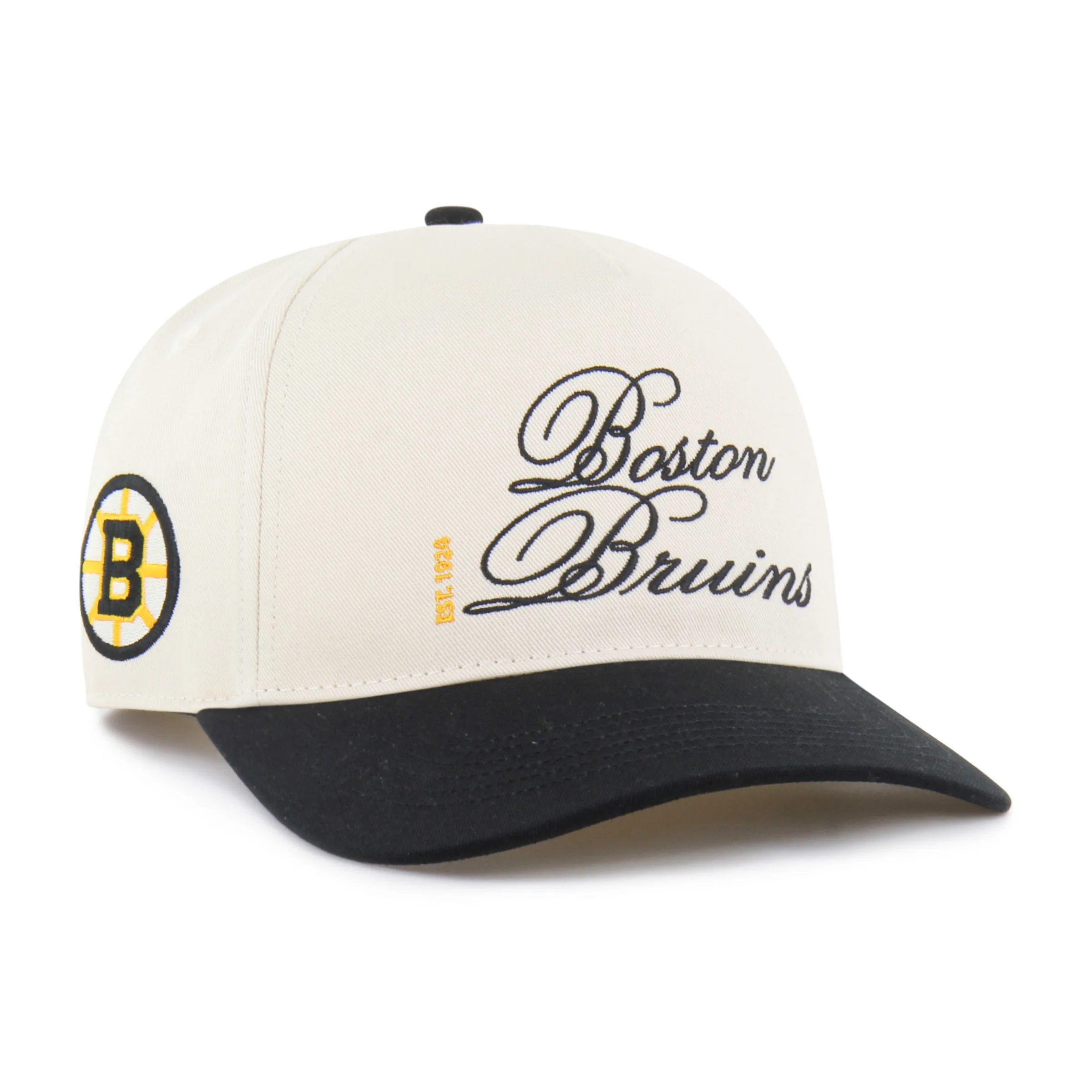 BOSTON BRUINS SCRIPT '47 HITCH