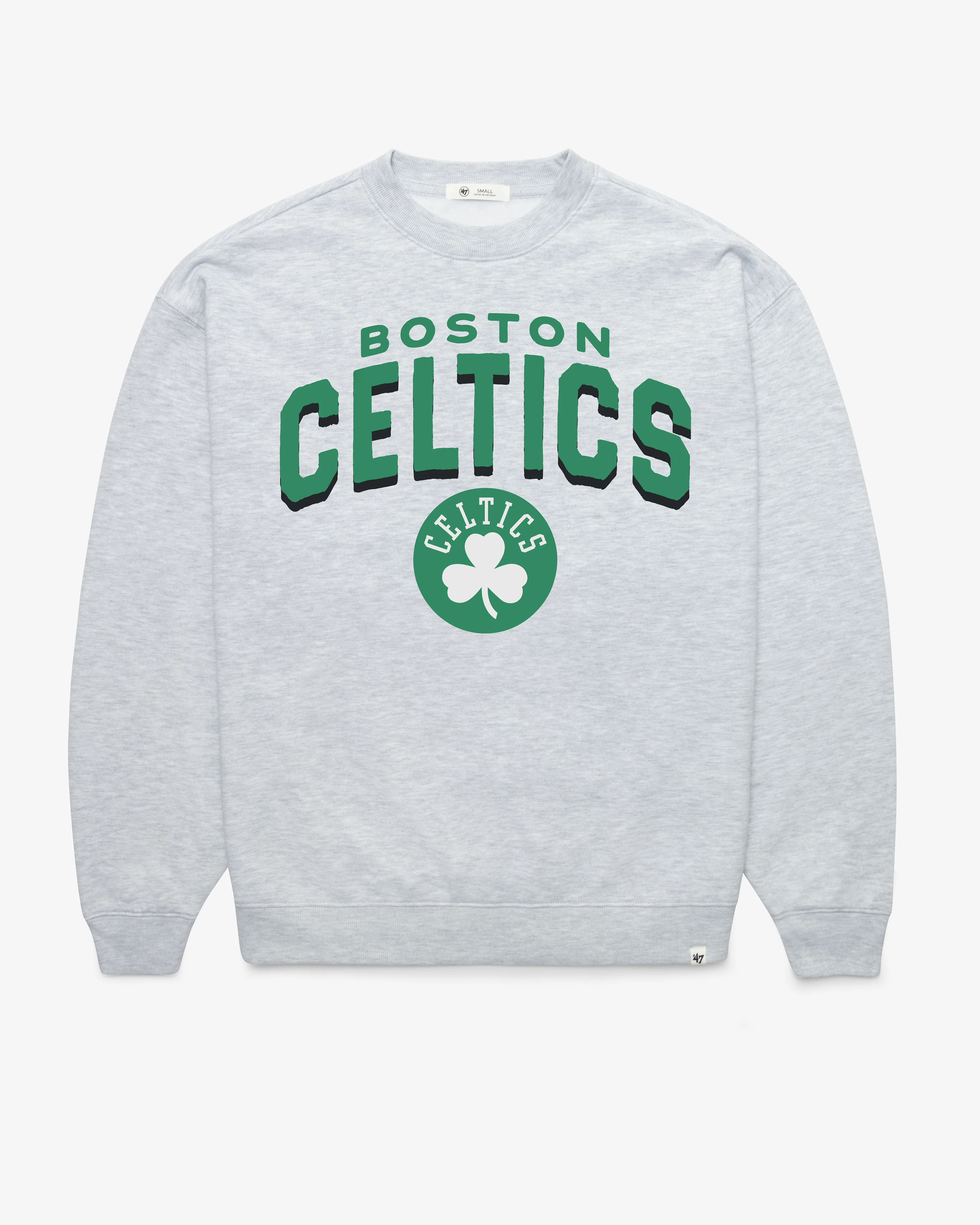 BOSTON CELTICS CAMPUS ARCH CLOUD '47 OVERSIZED CREW WOMENS